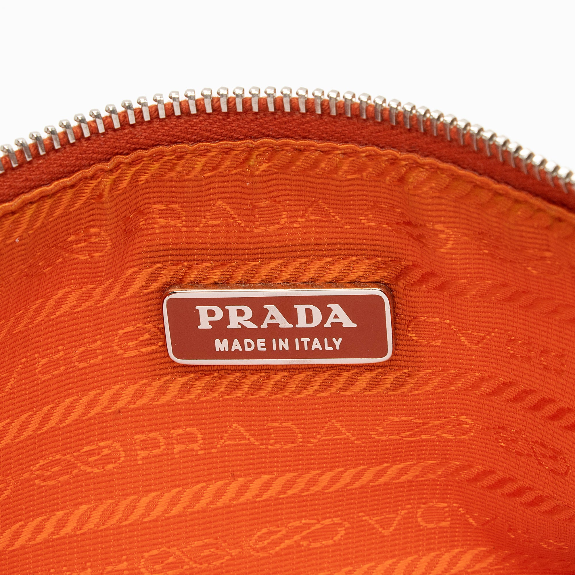 Prada Tessuto Saffiano Small Pochette (SHF-A8s6Ib)