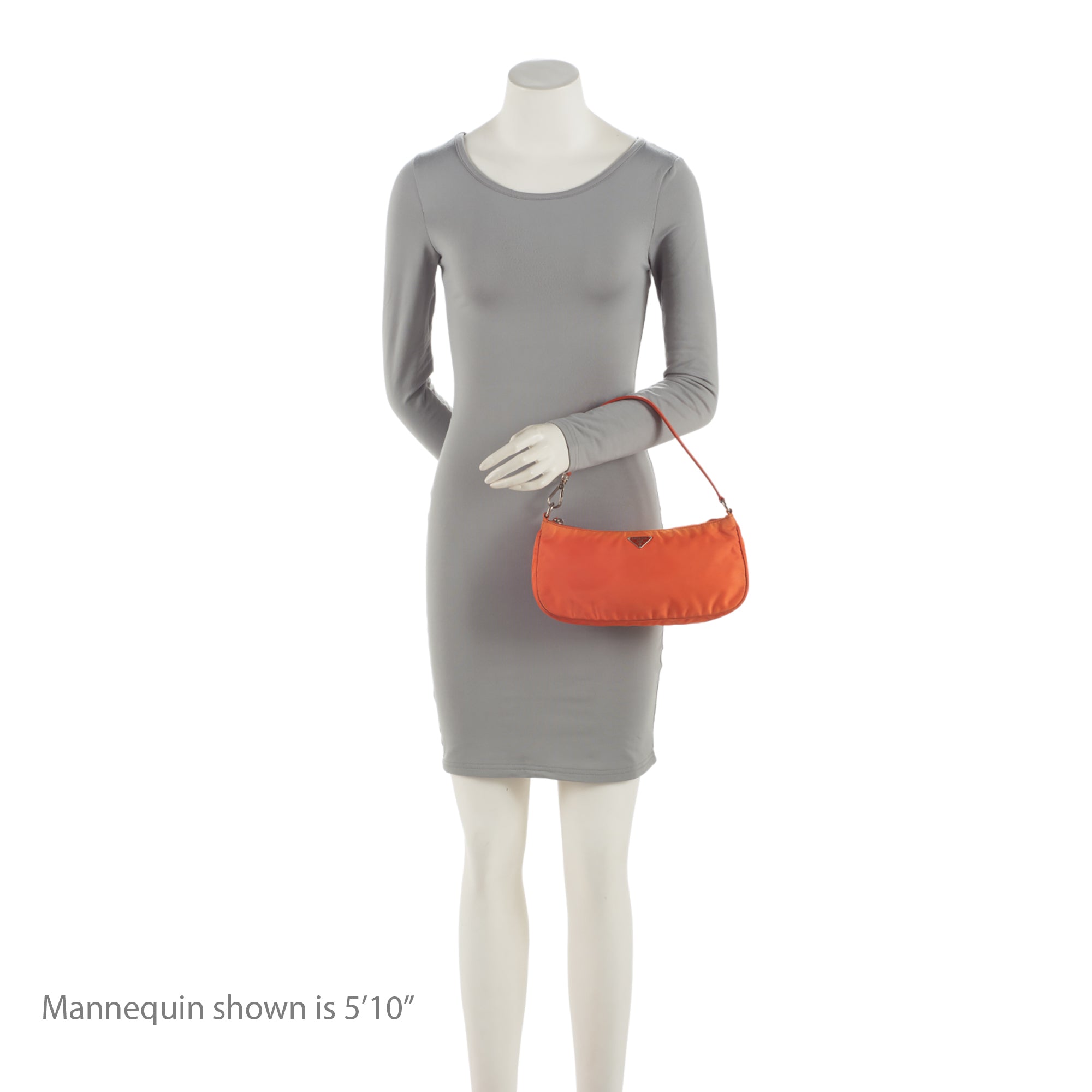 Prada Tessuto Saffiano Small Pochette (SHF-A8s6Ib)