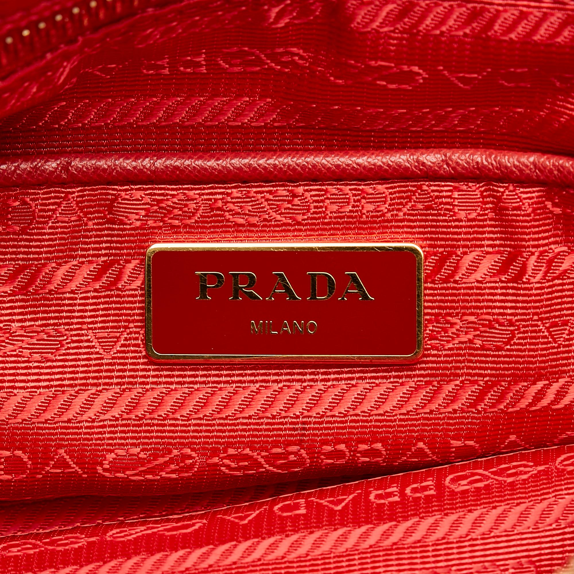 Prada Tessuto Satchel (SHG-dk2k0S)