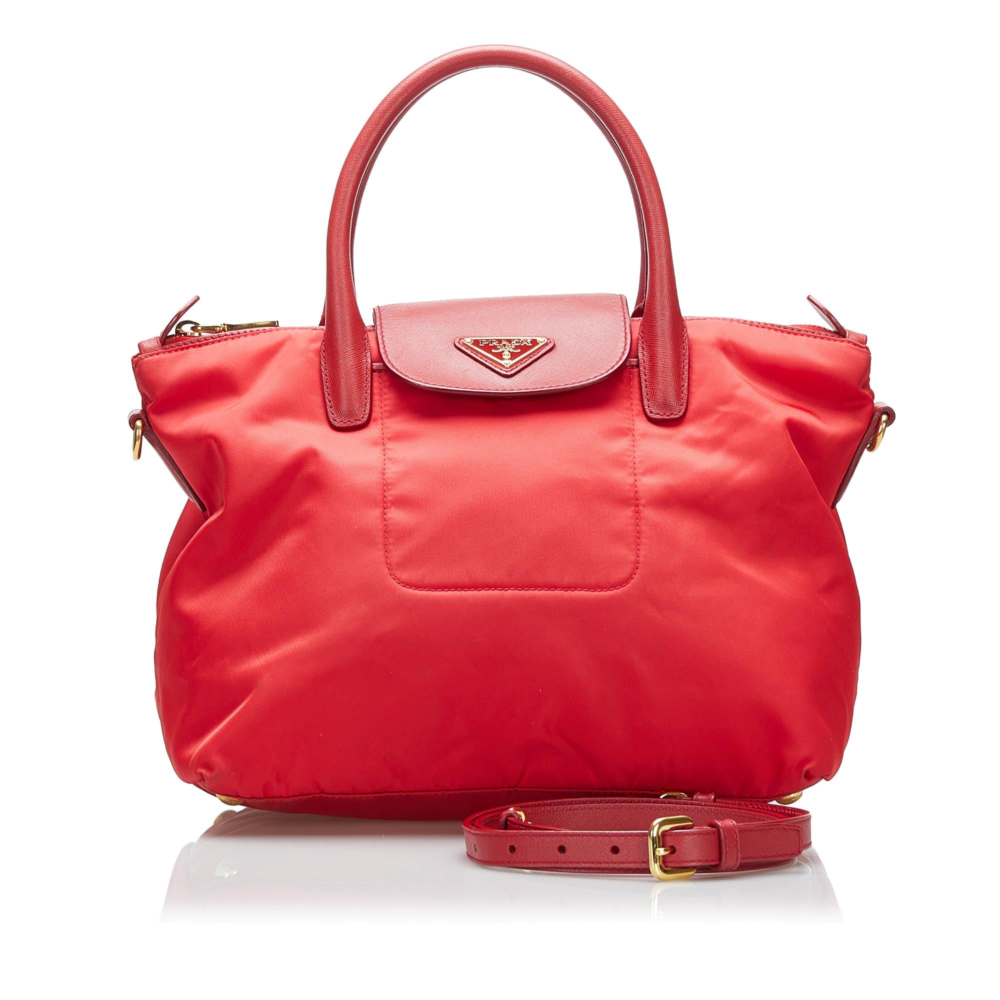 Prada Tessuto Satchel (SHG-dk2k0S)