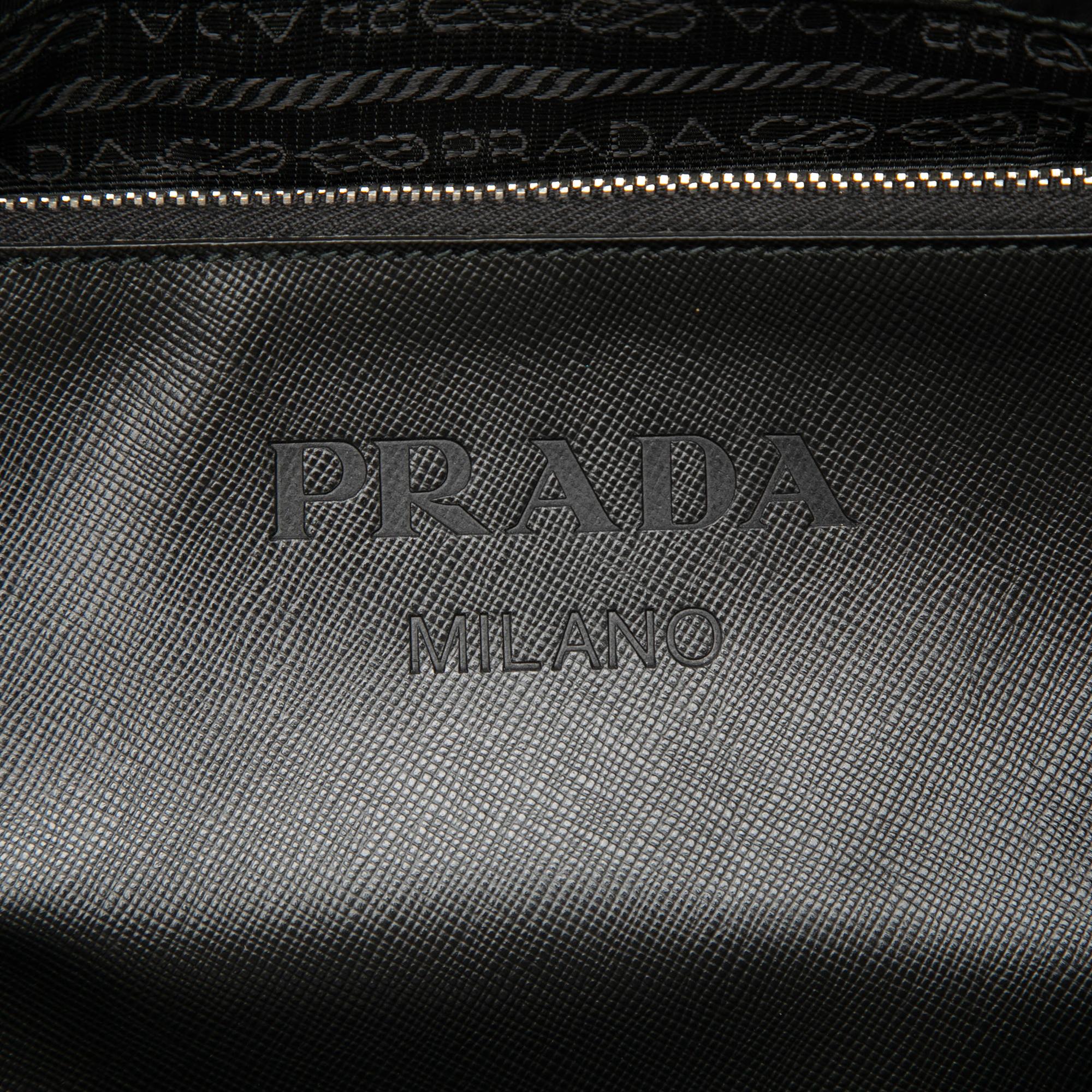 Prada Tessuto Skull Tote