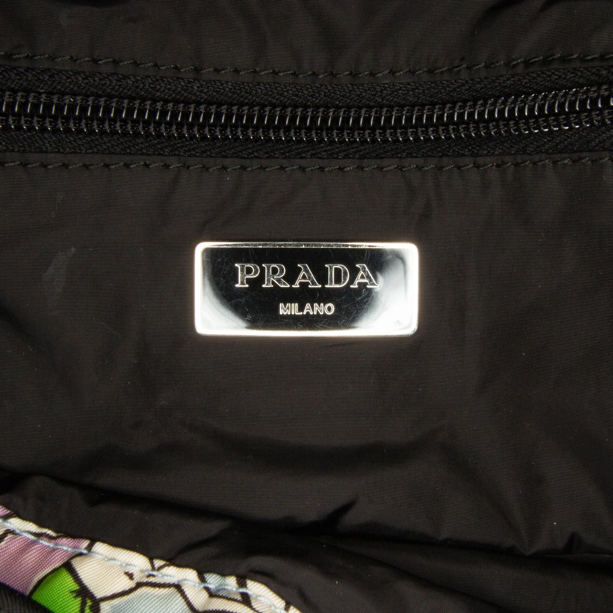 Prada Tessuto Stampato Drawstring Backpack (SHG-3TIk86)