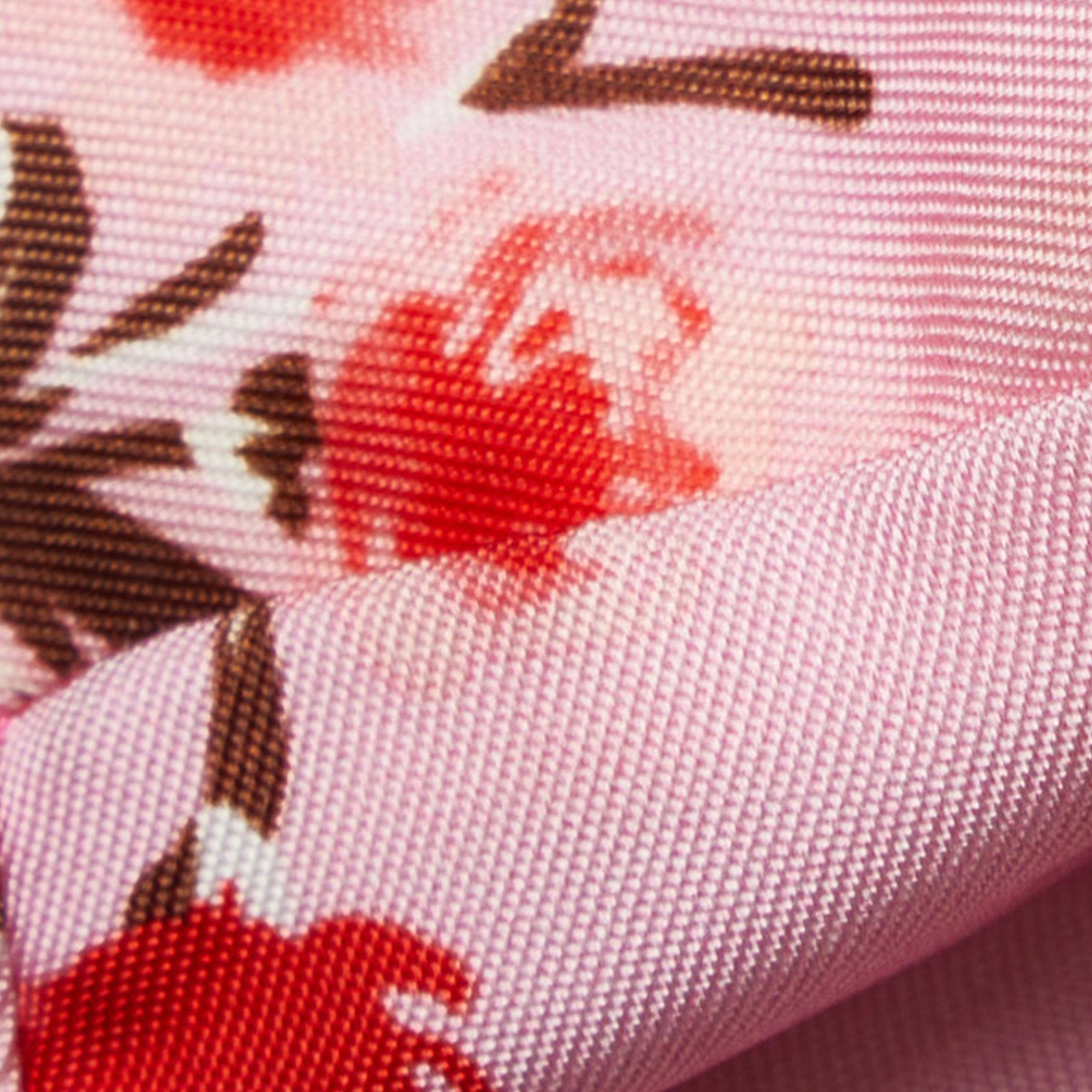 Prada Tessuto Stampato Floral Tote Bag (SHG-UzoEnp)