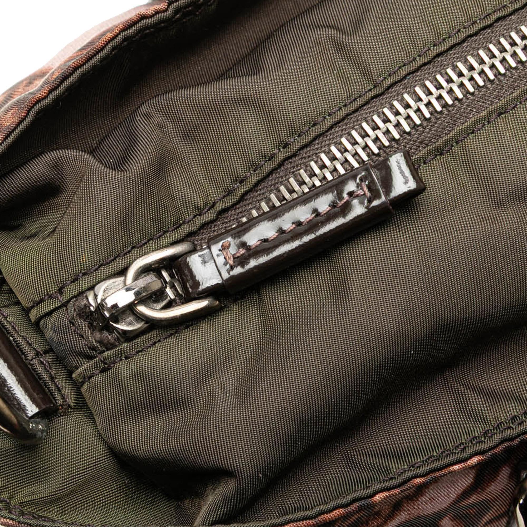 Prada Tessuto Stampato Satchel