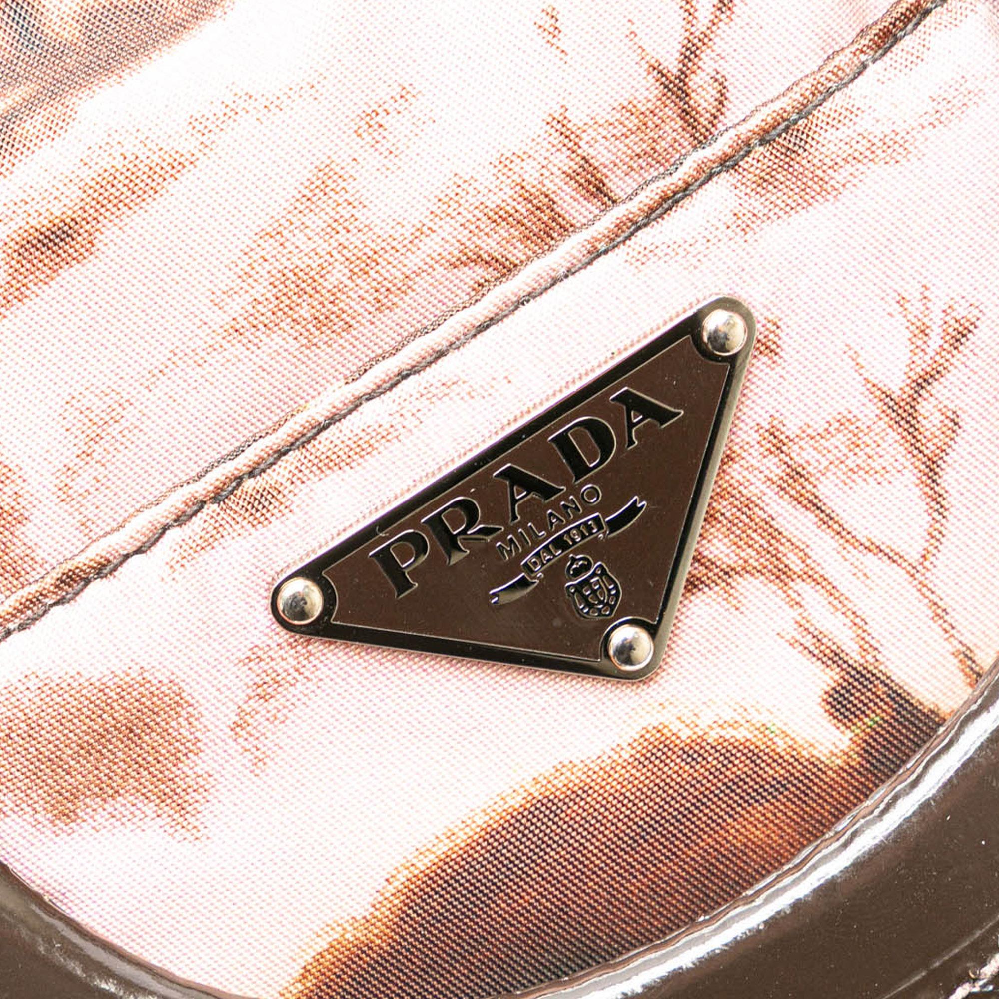 Prada Tessuto Stampato Satchel