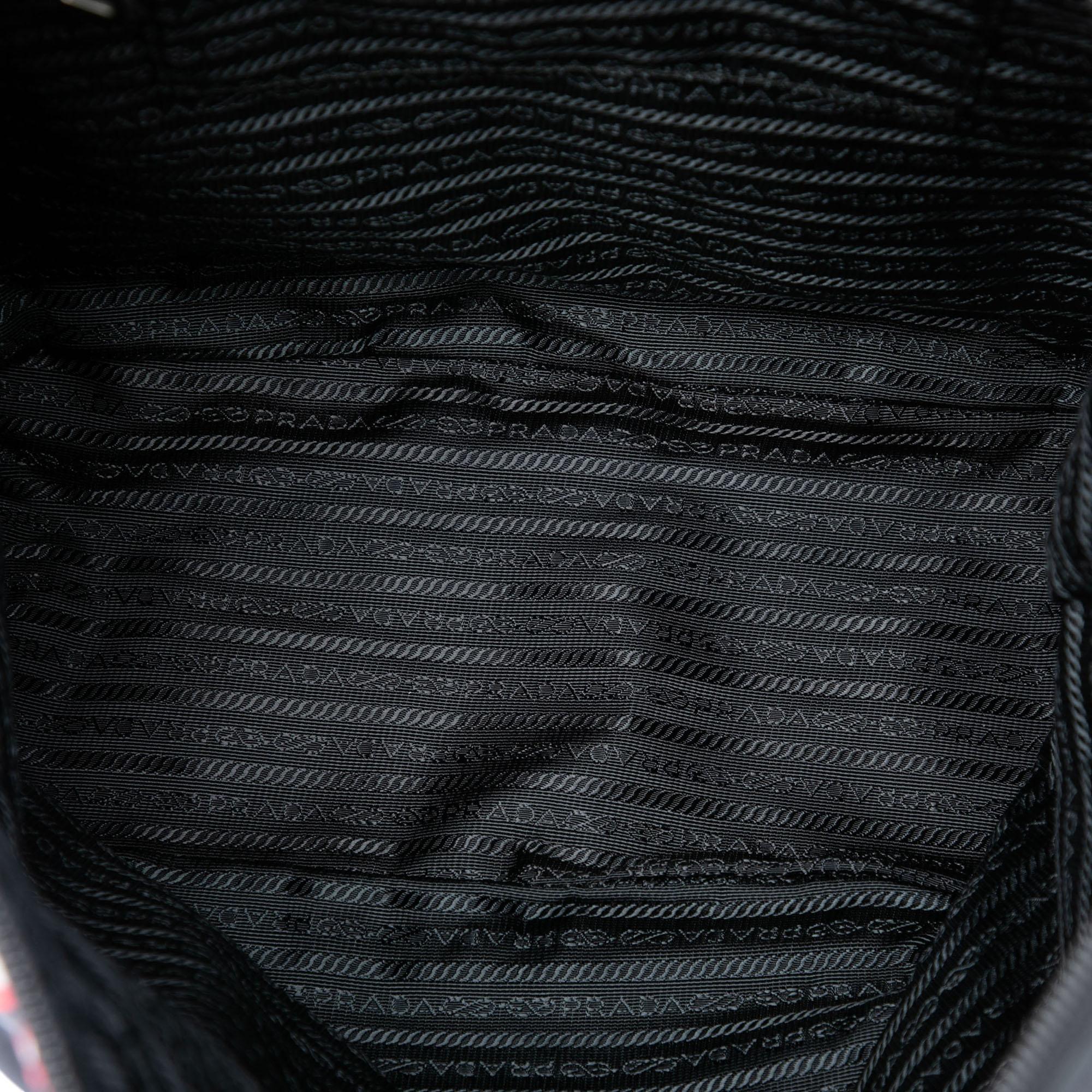 Prada Tessuto Stampato Satchel