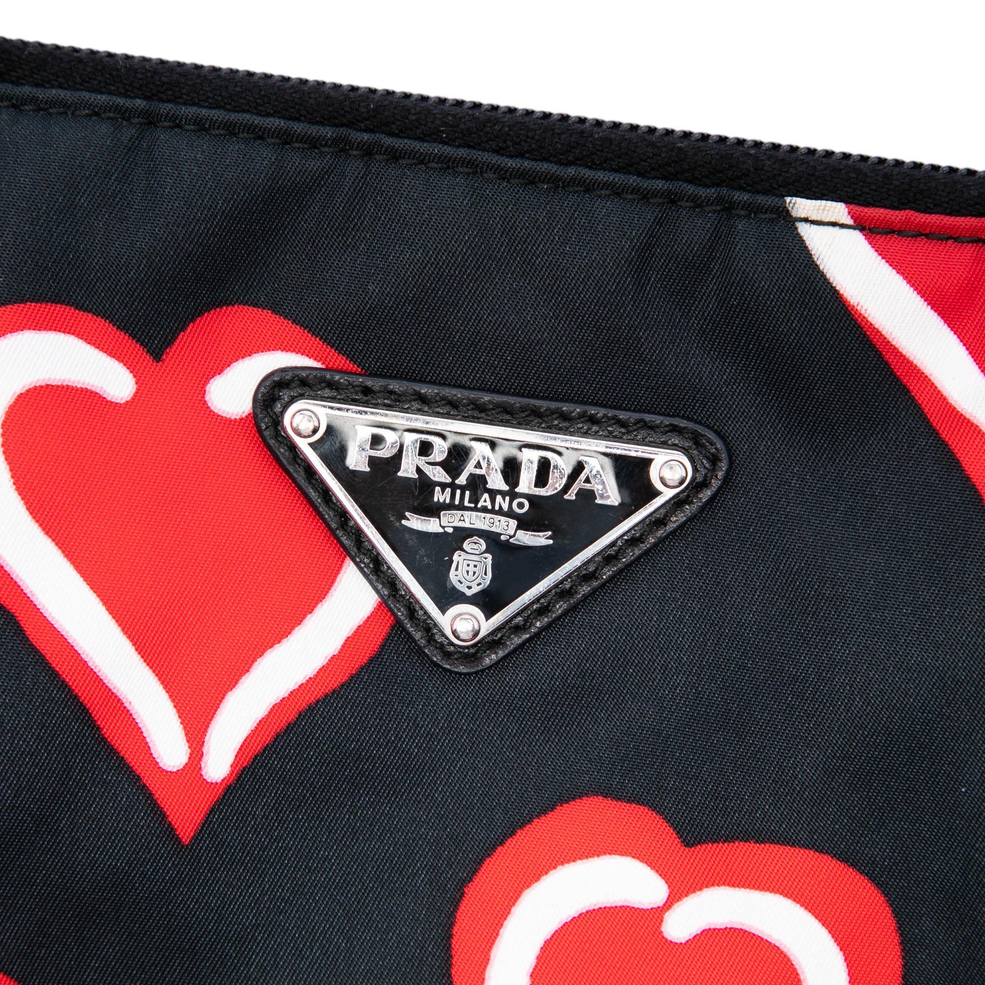 Prada Tessuto Stampato Satchel