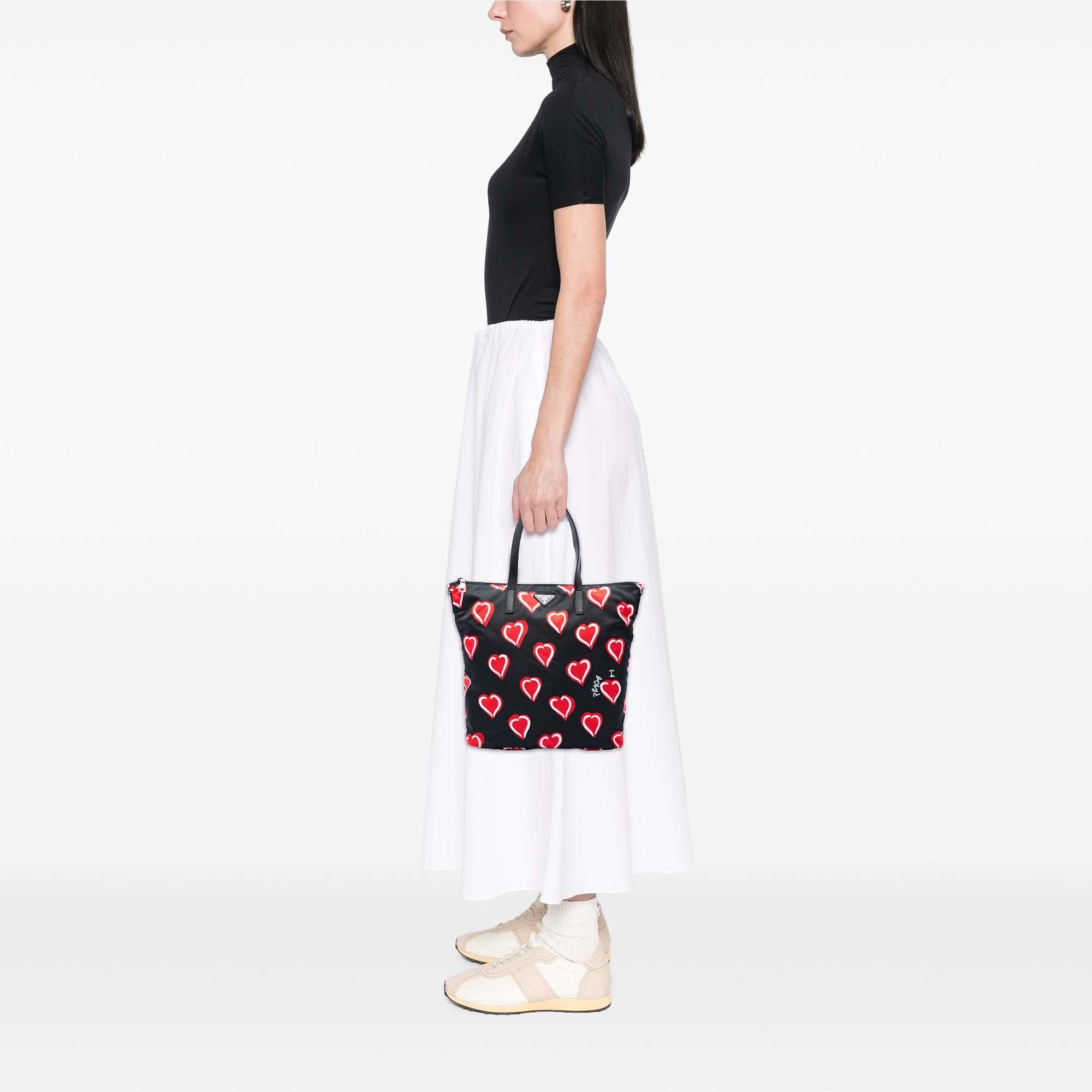 Prada Tessuto Stampato Satchel