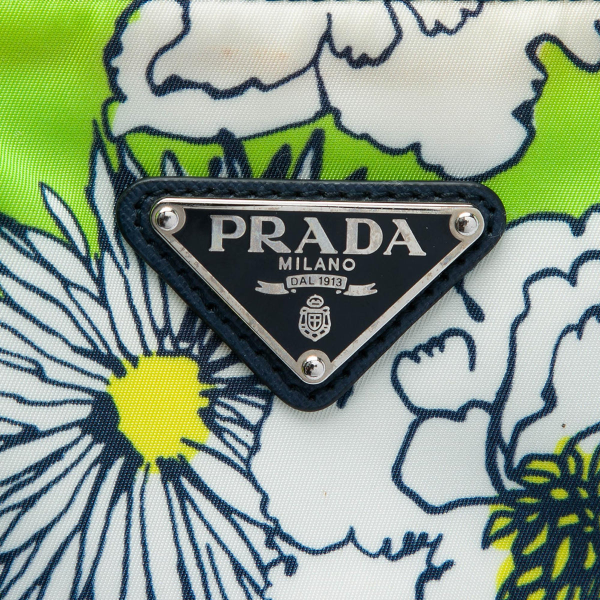 Prada Tessuto Stampato Satchel