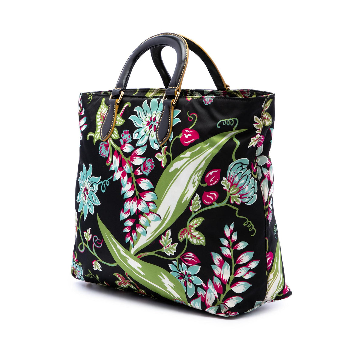 Prada Tessuto Stampato Satchel