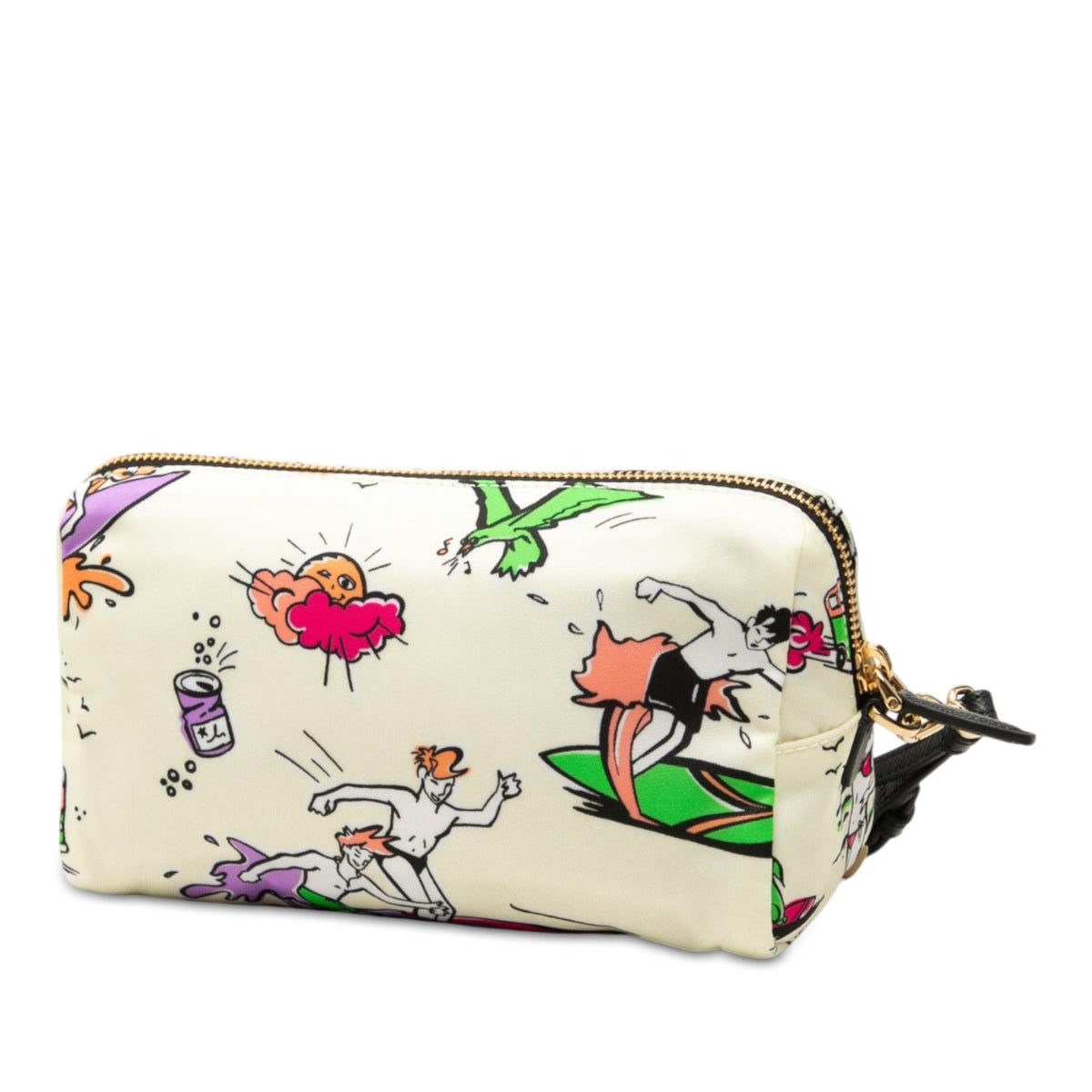Prada Tessuto Stampato Surf Cosmetic Pouch