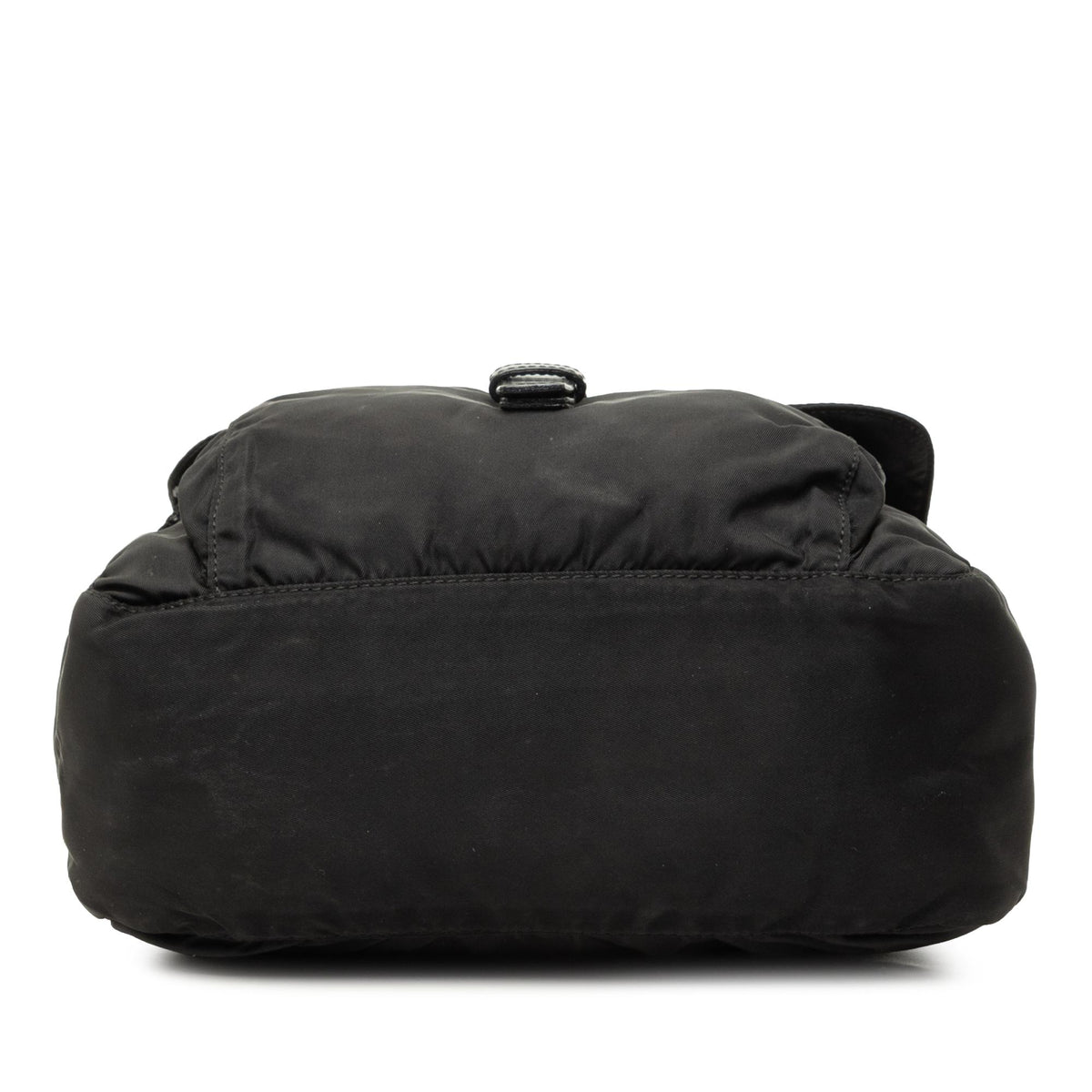 Prada Tessuto Zip Buckle Messenger Bag
