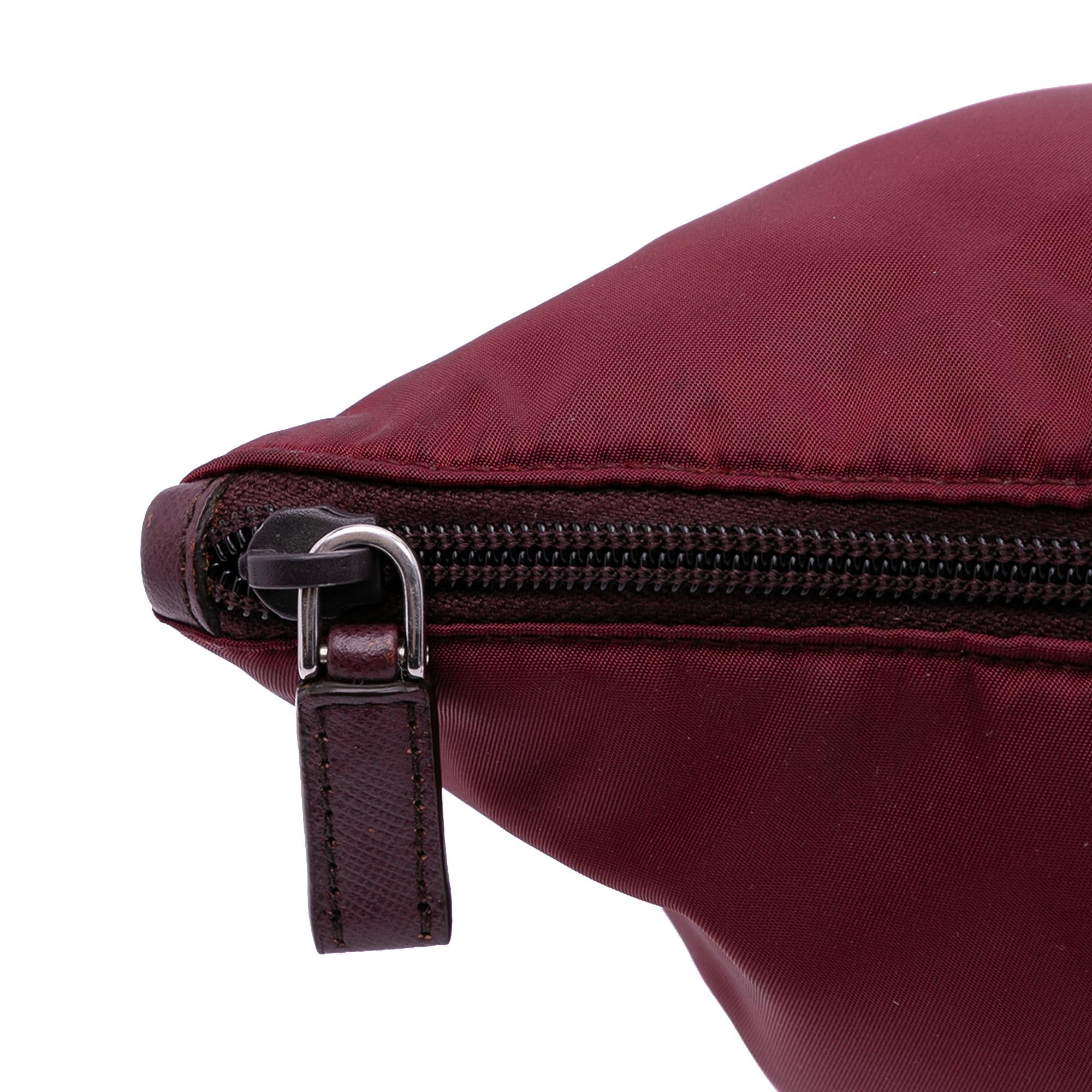 Prada Tessuto Zip Top Convertible Tote