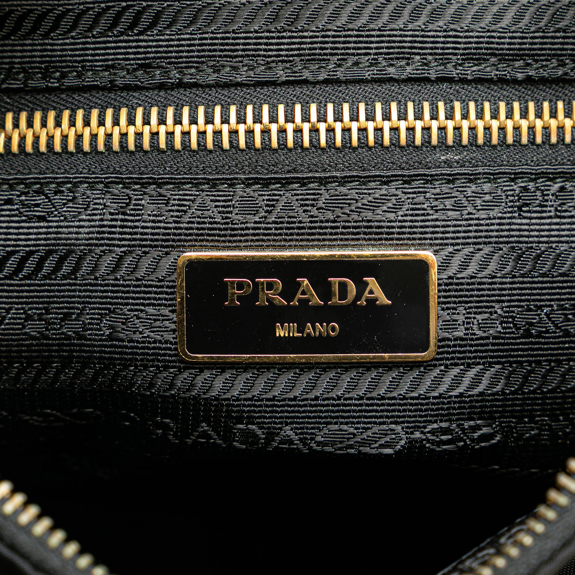 Prada Tessuto Zip Top Crossbody