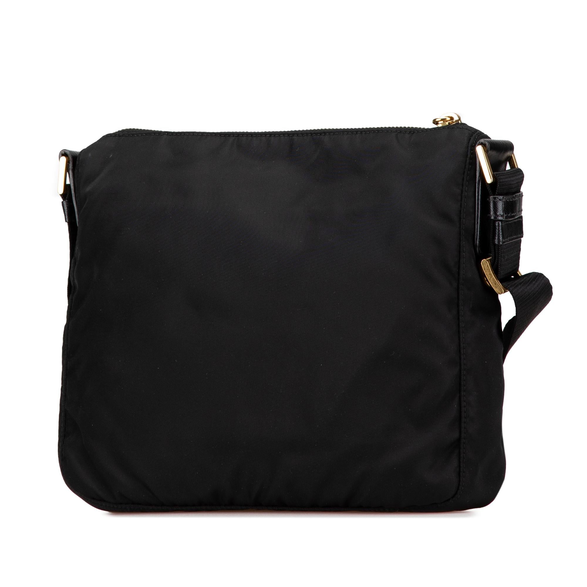 Prada Tessuto Zip Top Crossbody