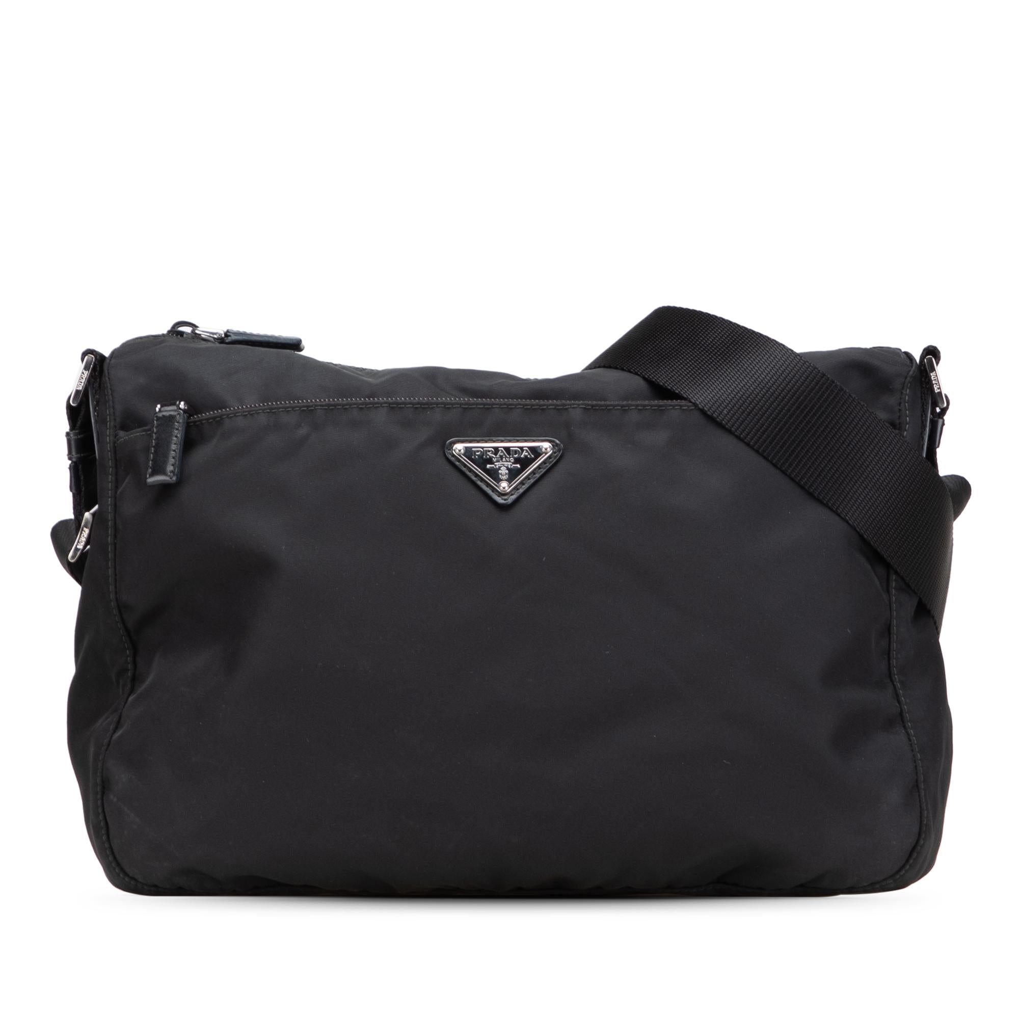 Prada Tessuto Zip Top Crossbody