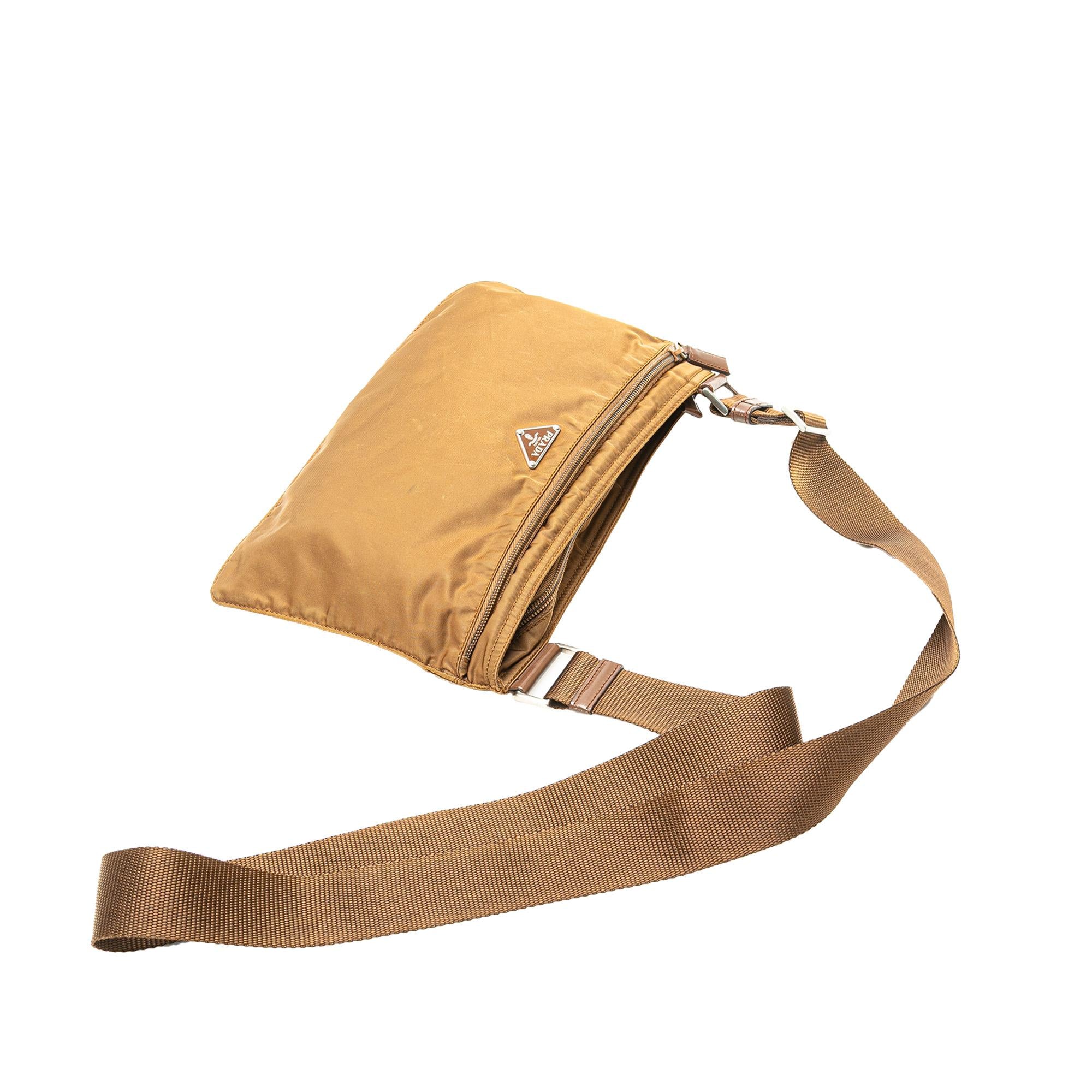 Prada Tessuto Zip Top Crossbody