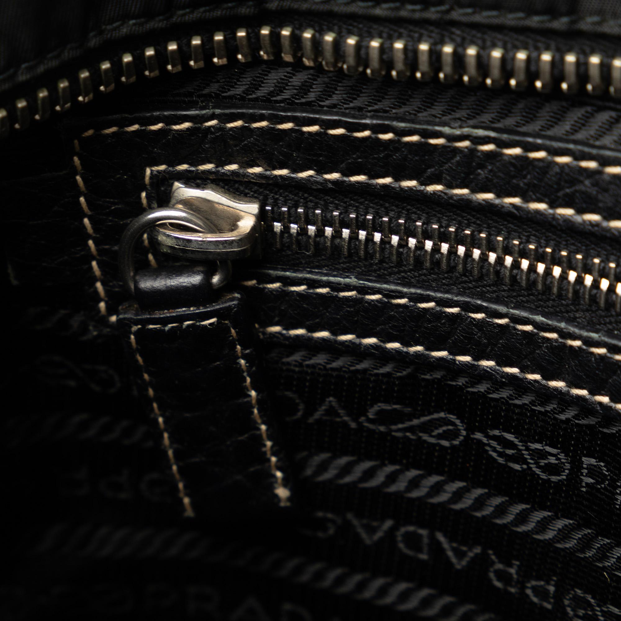 Prada Tessuto Zip Top Crossbody