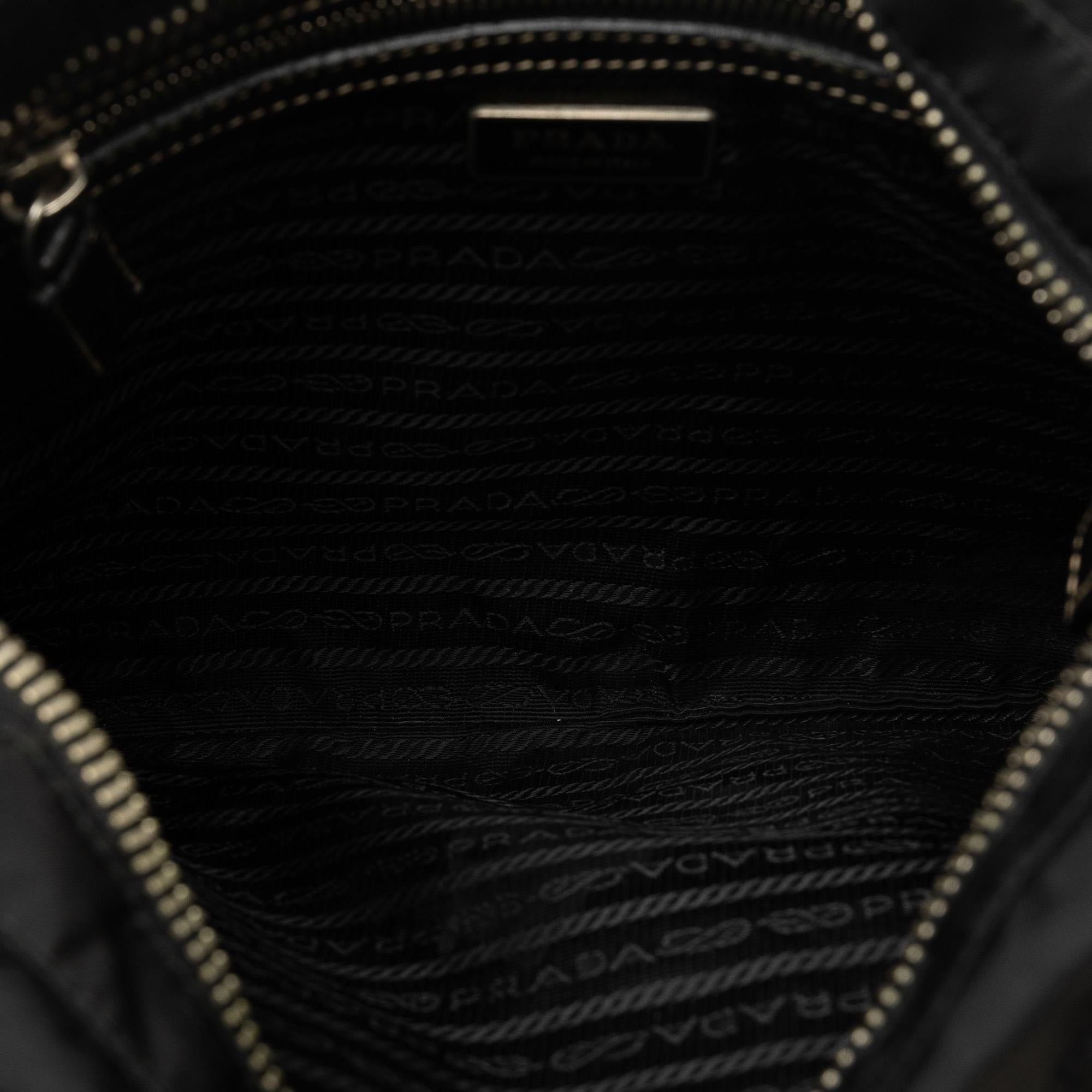 Prada Tessuto Zip Top Crossbody