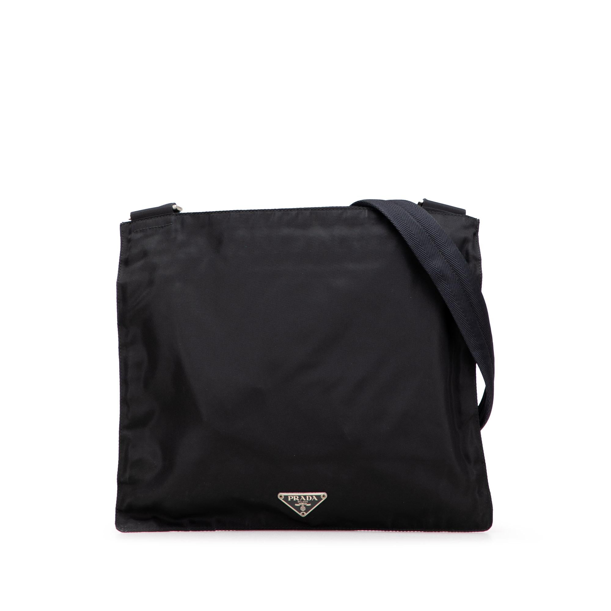 Prada Tessuto Zip Top Crossbody