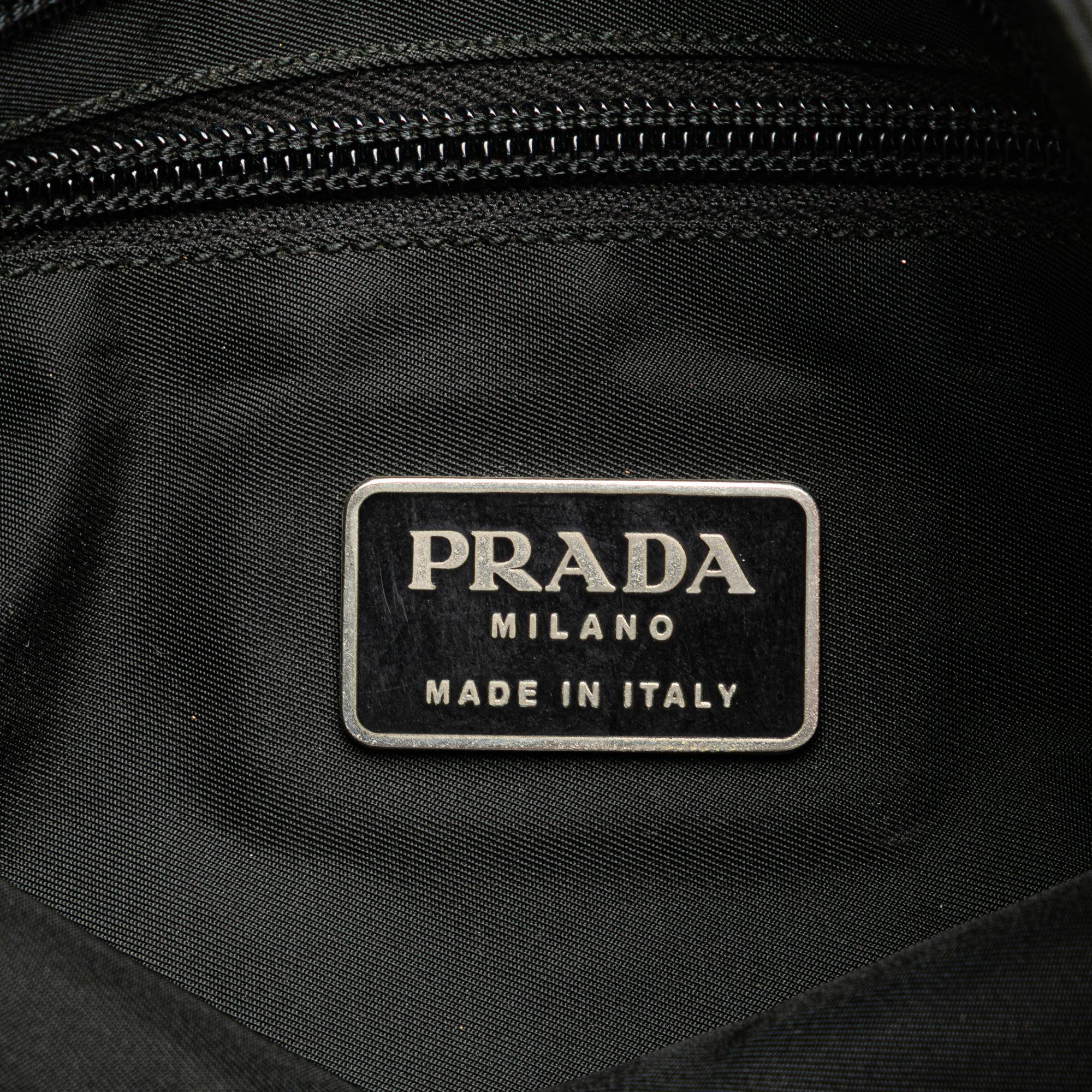 Prada Tessuto Zip Top Crossbody