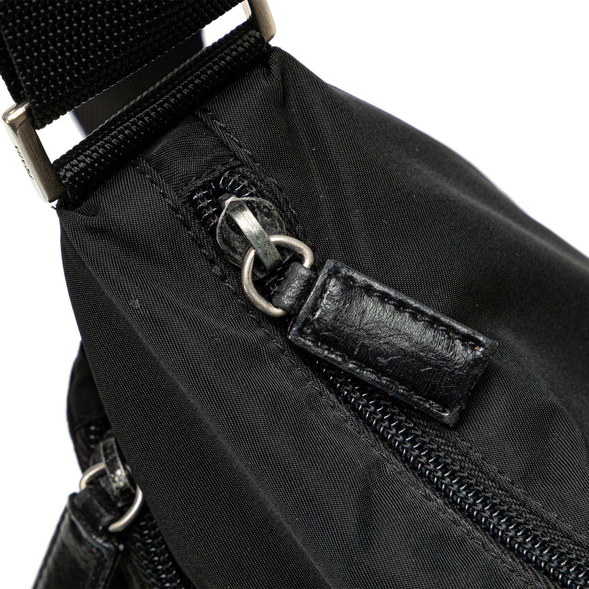 Prada Tessuto Zip Top Crossbody