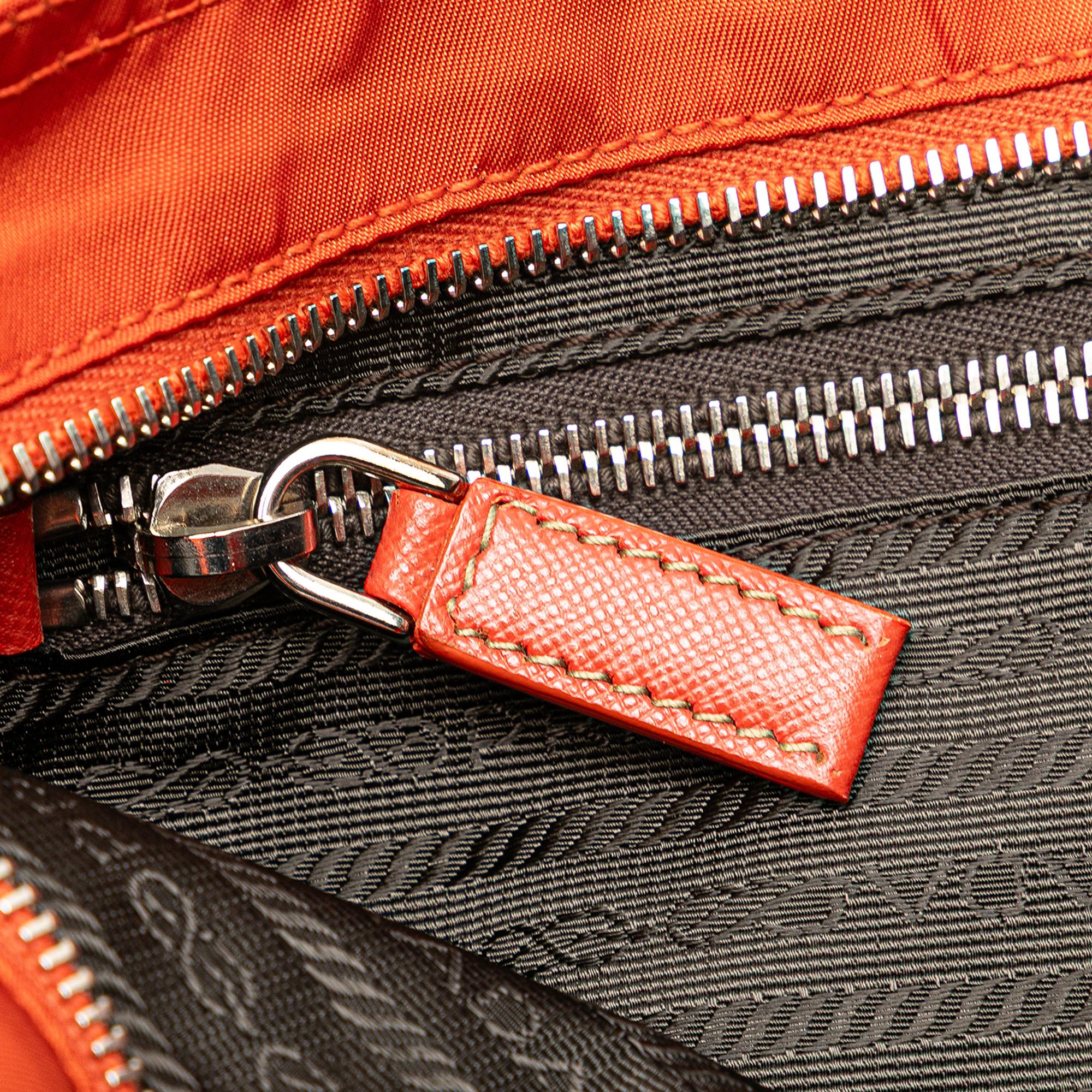 Prada Tessuto Zip Top Crossbody