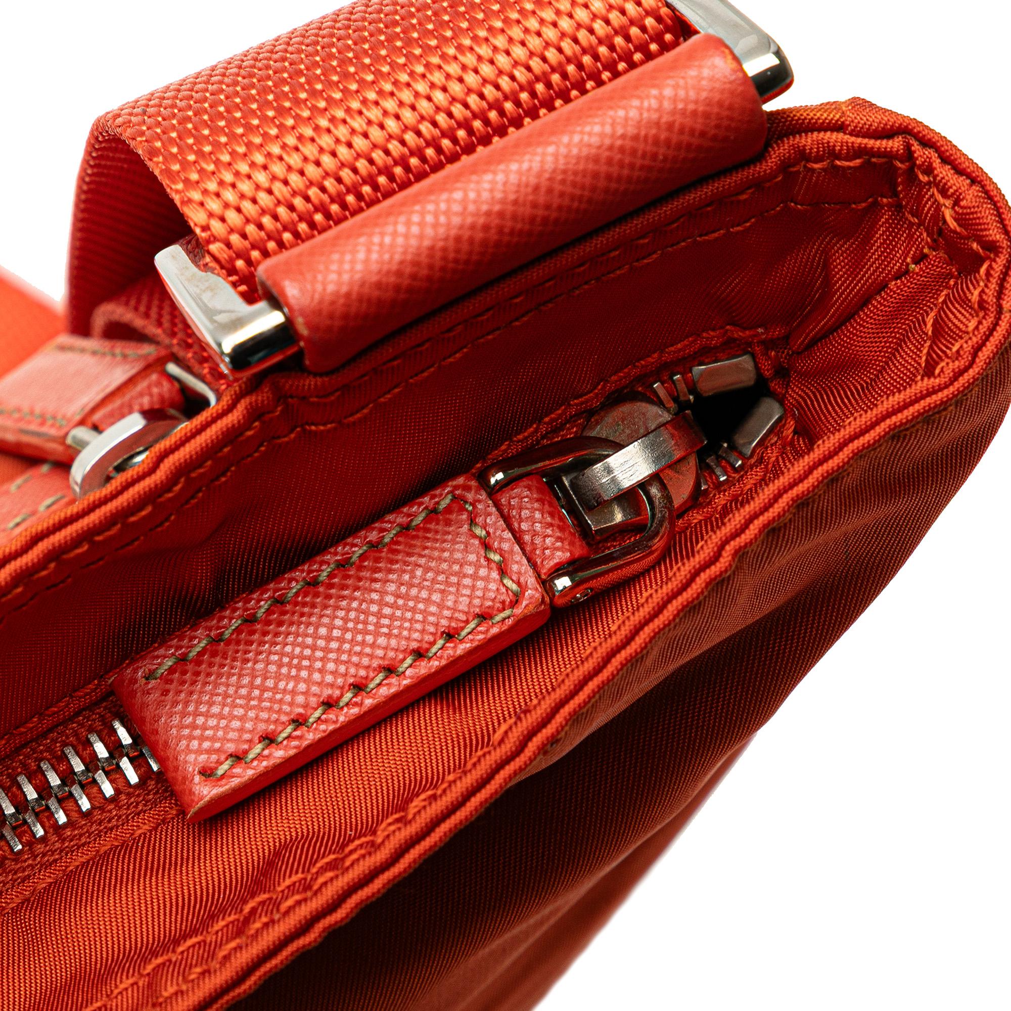 Prada Tessuto Zip Top Crossbody