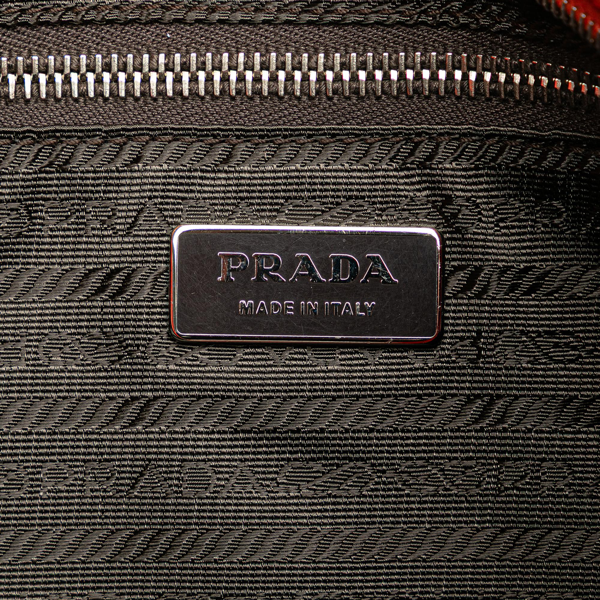 Prada Tessuto Zip Top Crossbody