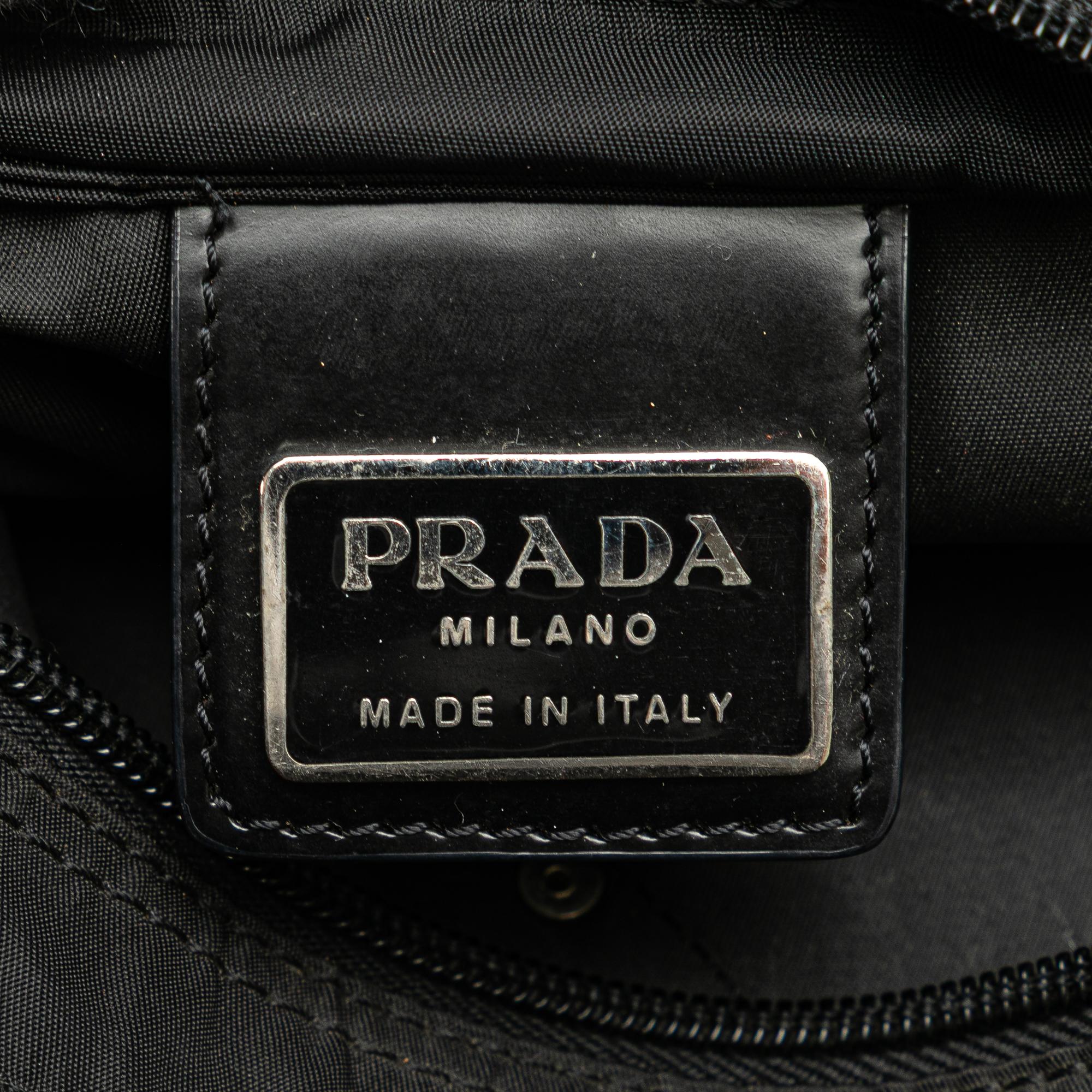 Prada Tessuto Zip Top Crossbody