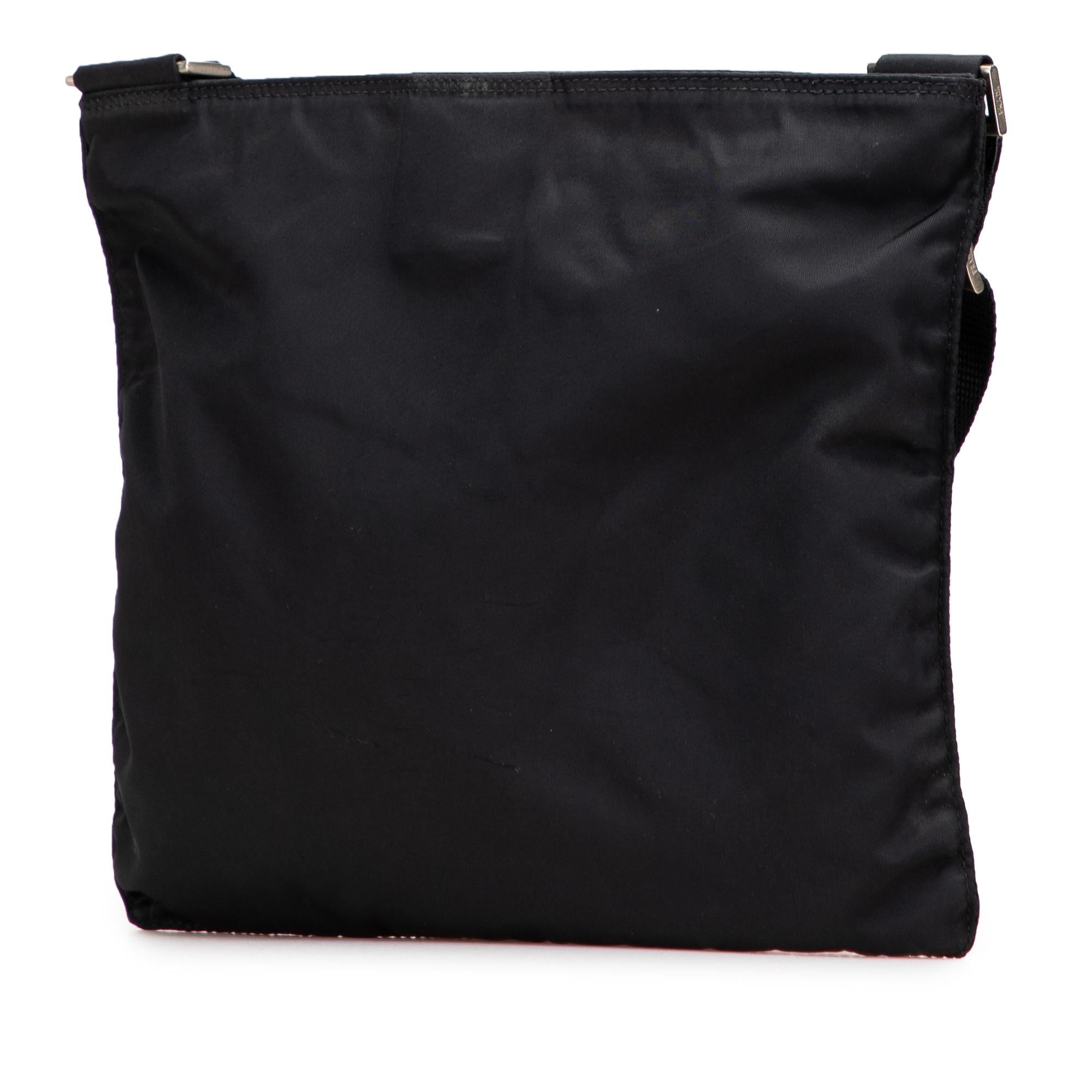 Prada Tessuto Zip Top Crossbody