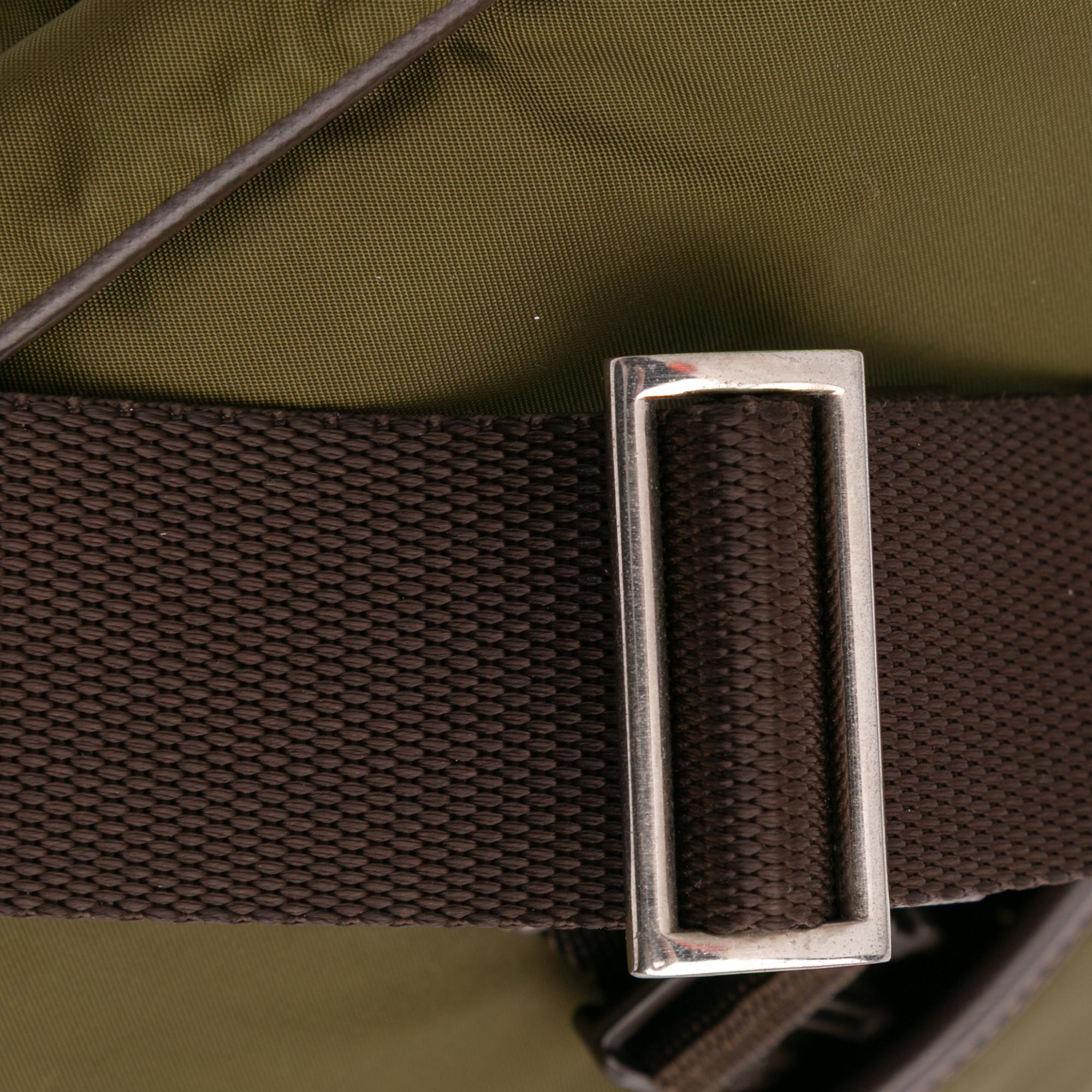 Prada Tessuto Zip Top Crossbody