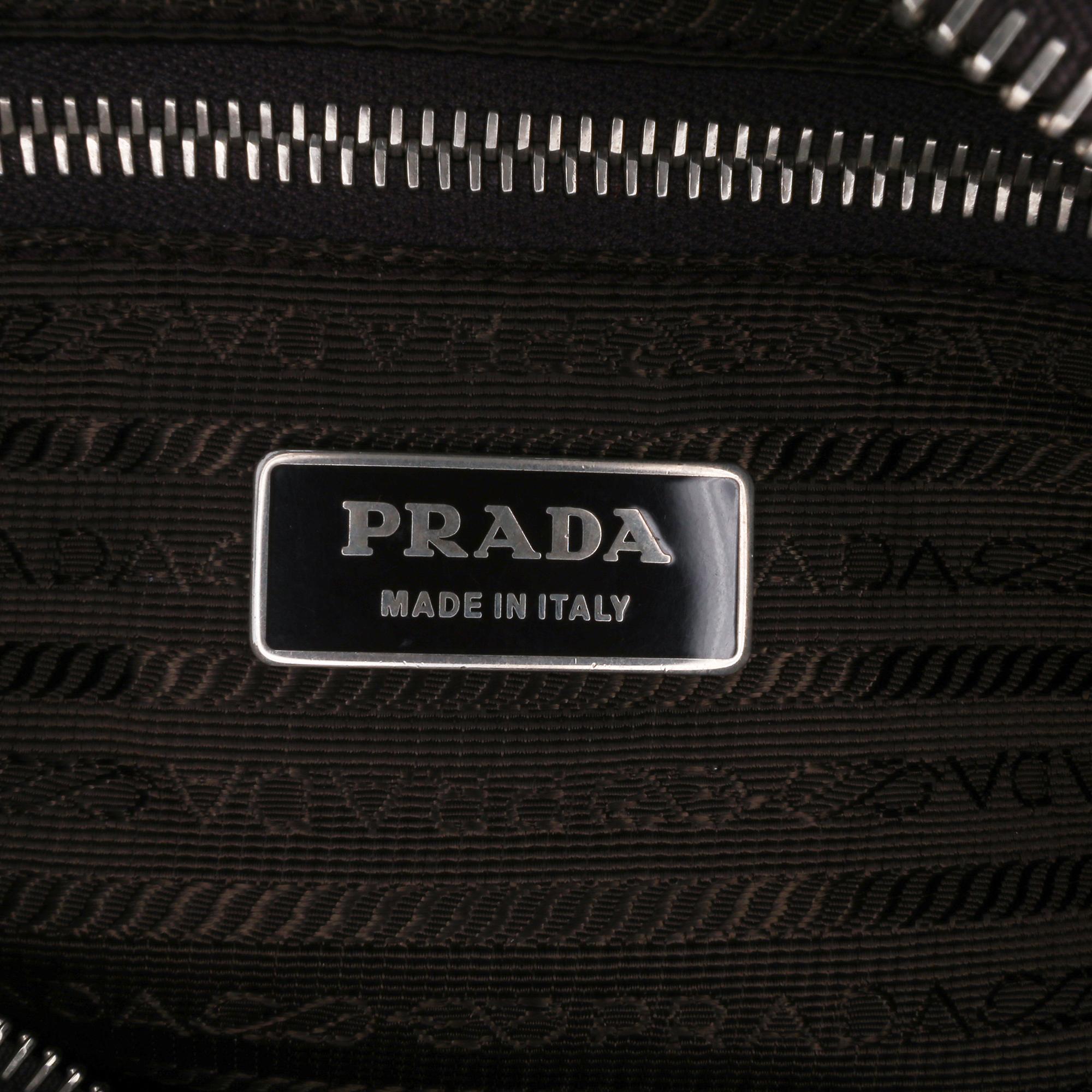 Prada Tessuto Zip Top Crossbody