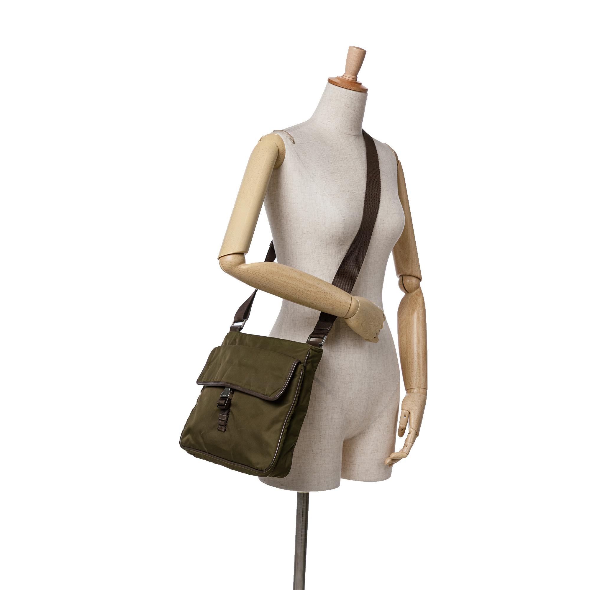 Prada Tessuto Zip Top Crossbody