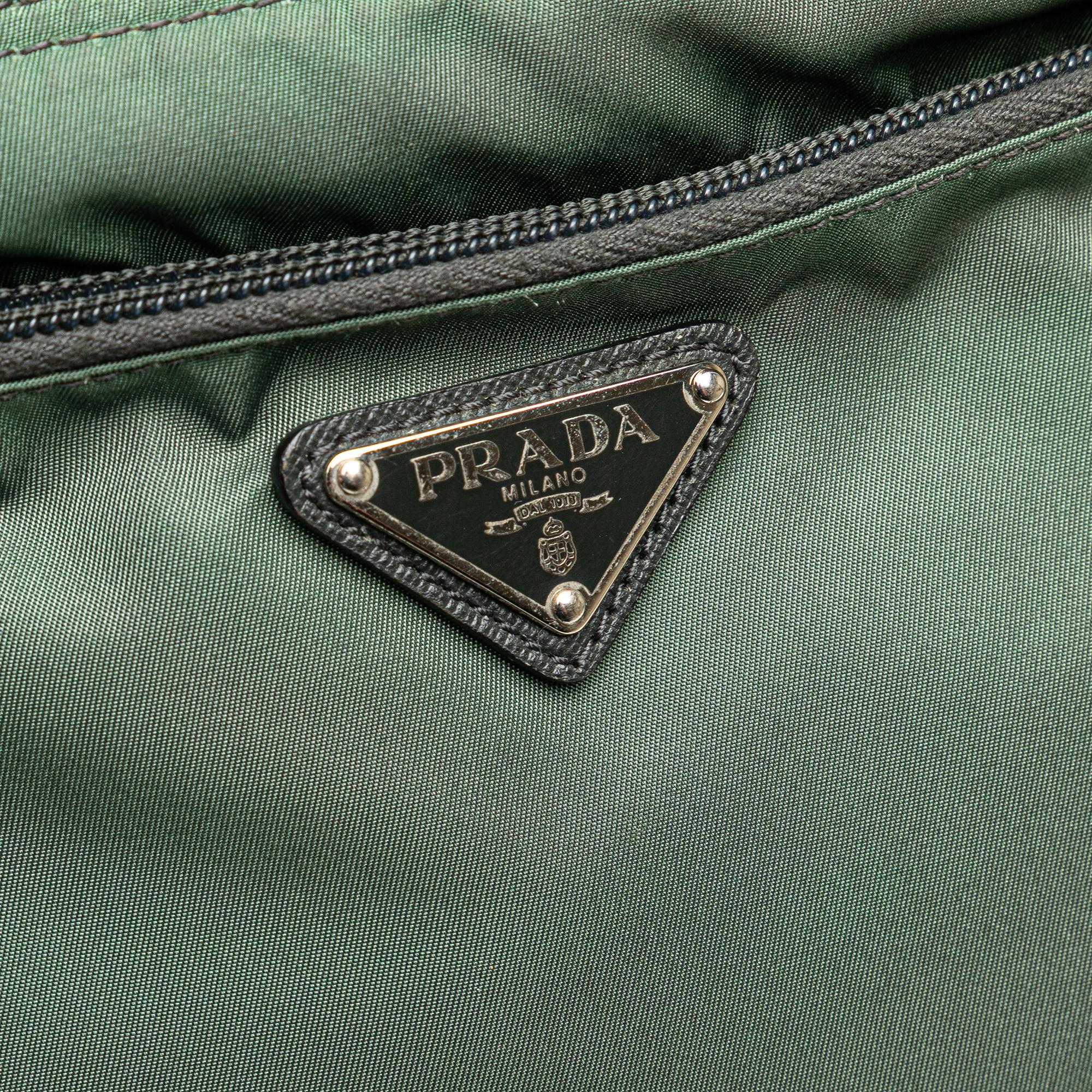 Prada Tessuto Zip Top Crossbody