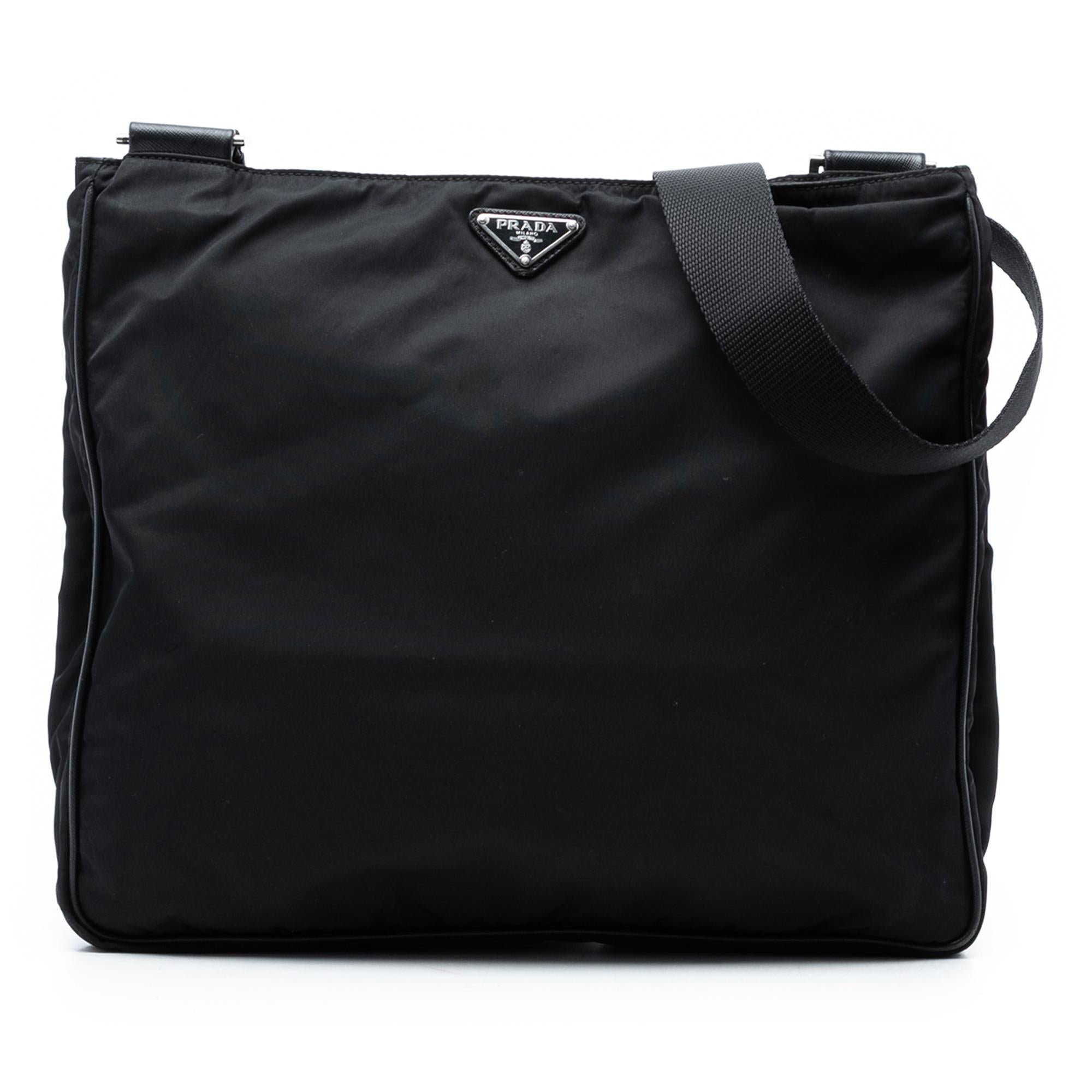 Prada Tessuto Zip Top Crossbody