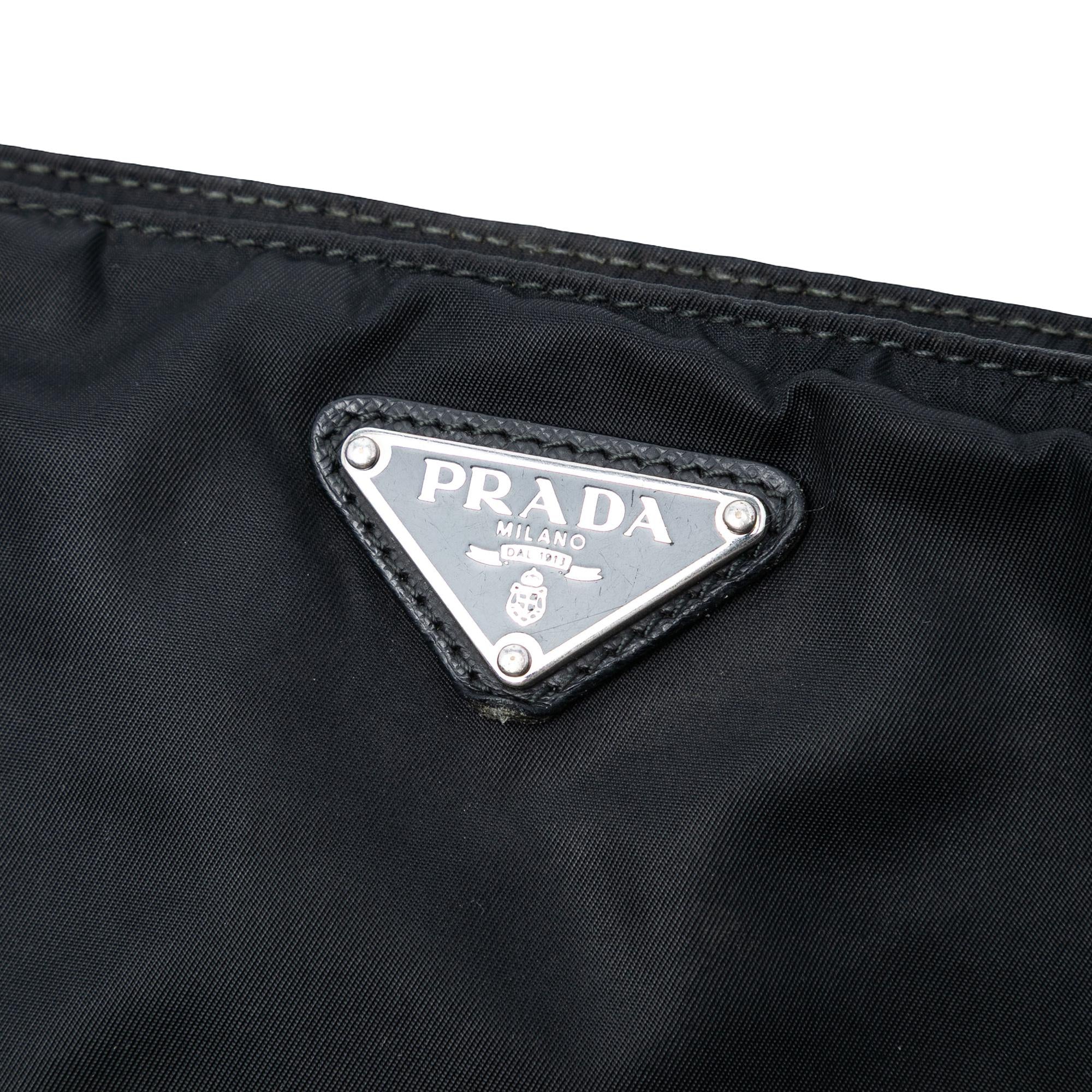 Prada Tessuto Zip Top Crossbody
