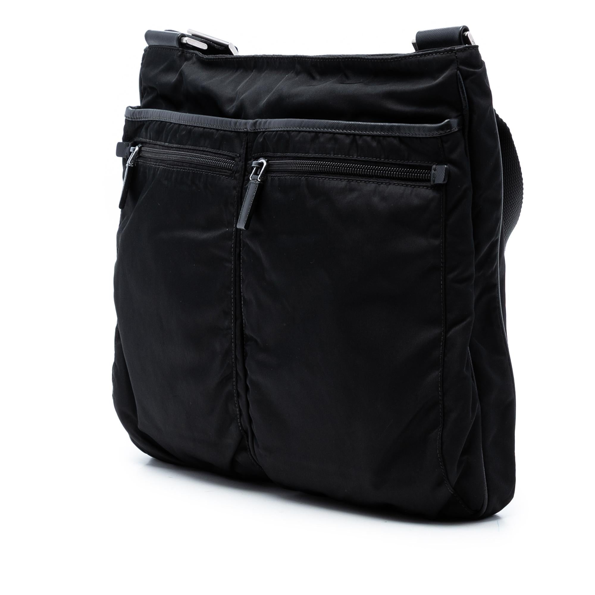 Prada Tessuto Zip Top Crossbody