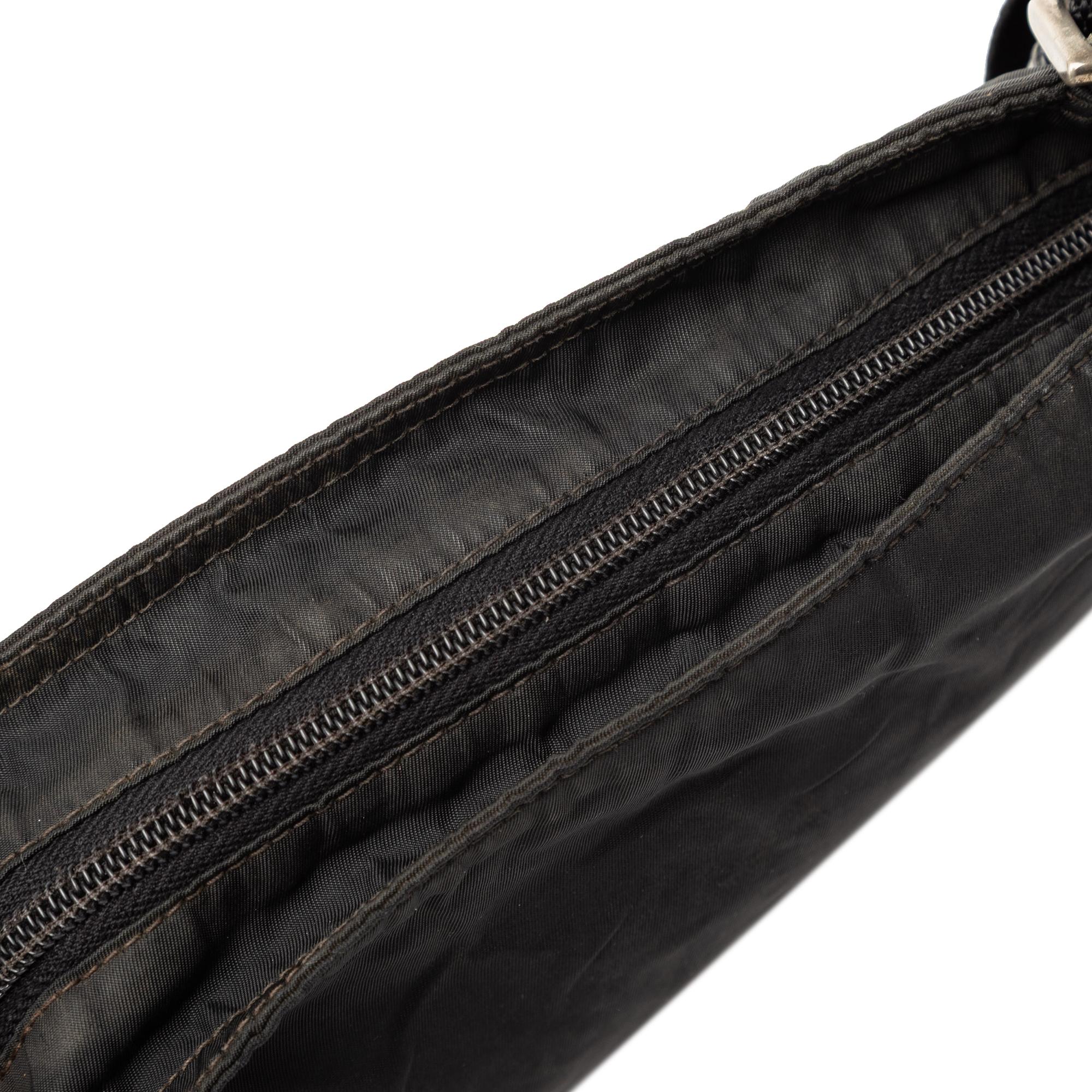Prada Tessuto Zip Top Crossbody