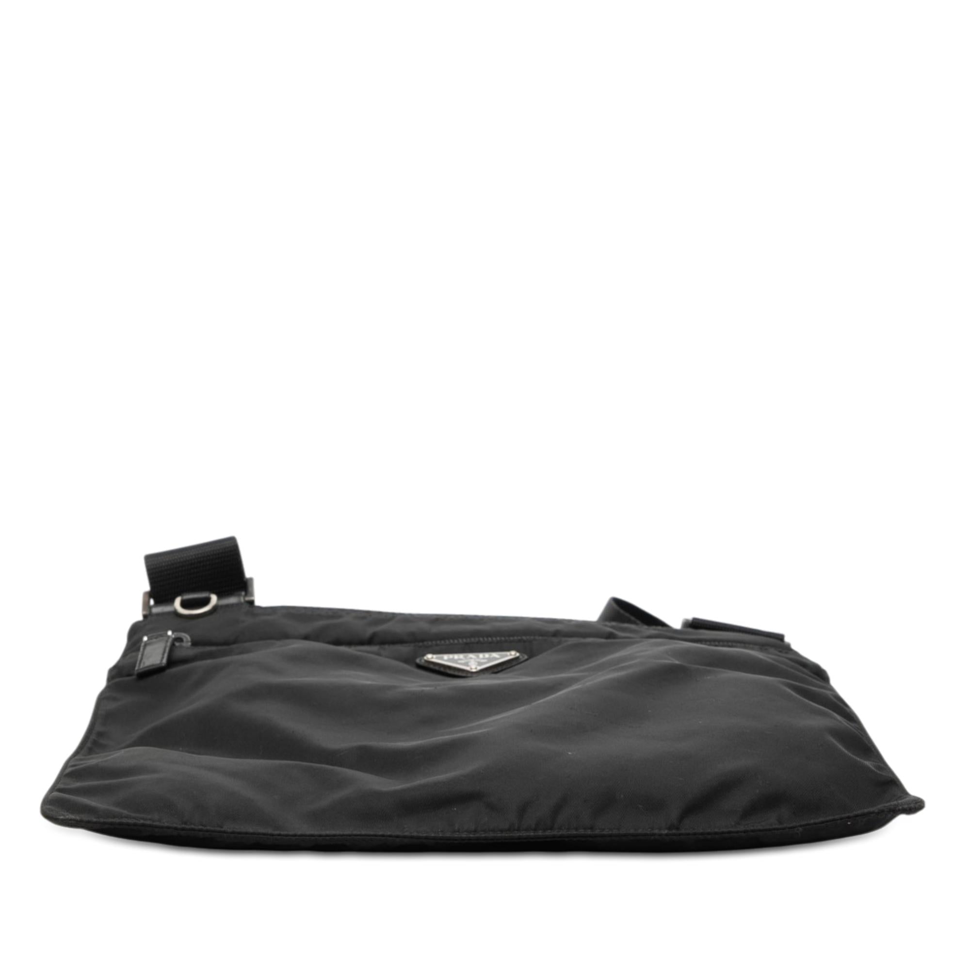 Prada Tessuto Zip Top Crossbody