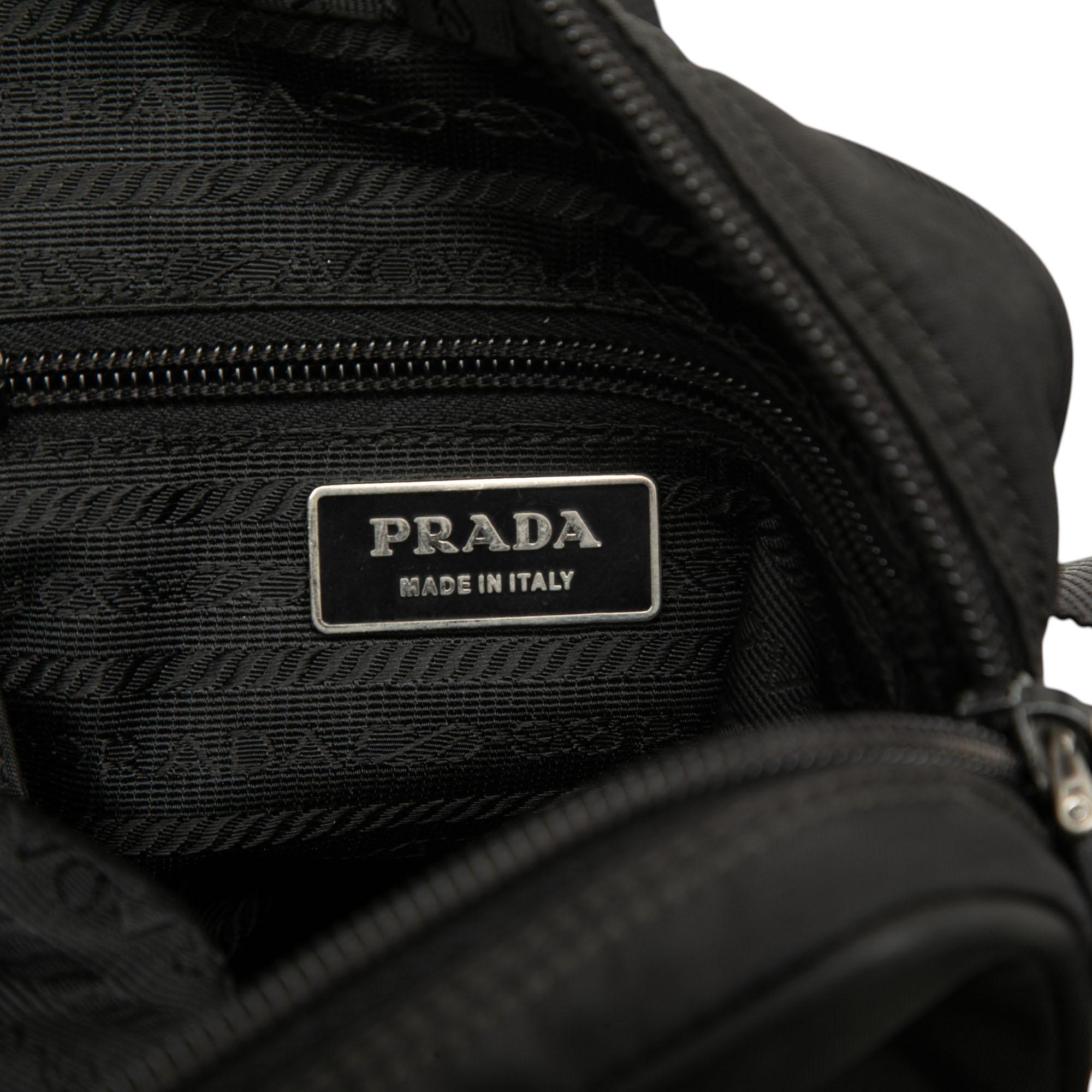 Prada Tessuto Zip Top Crossbody