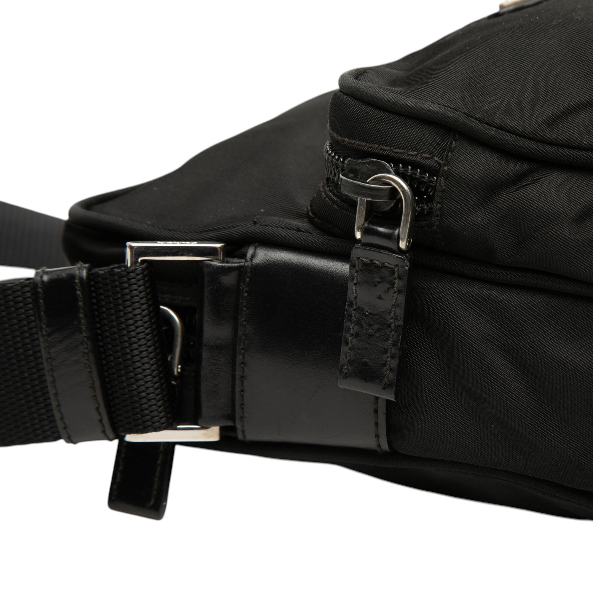 Prada Tessuto Zip Top Crossbody