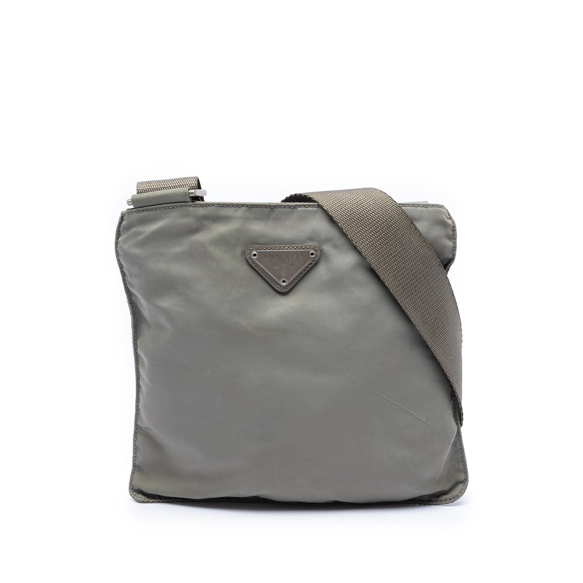 Prada Tessuto Zip Top Crossbody