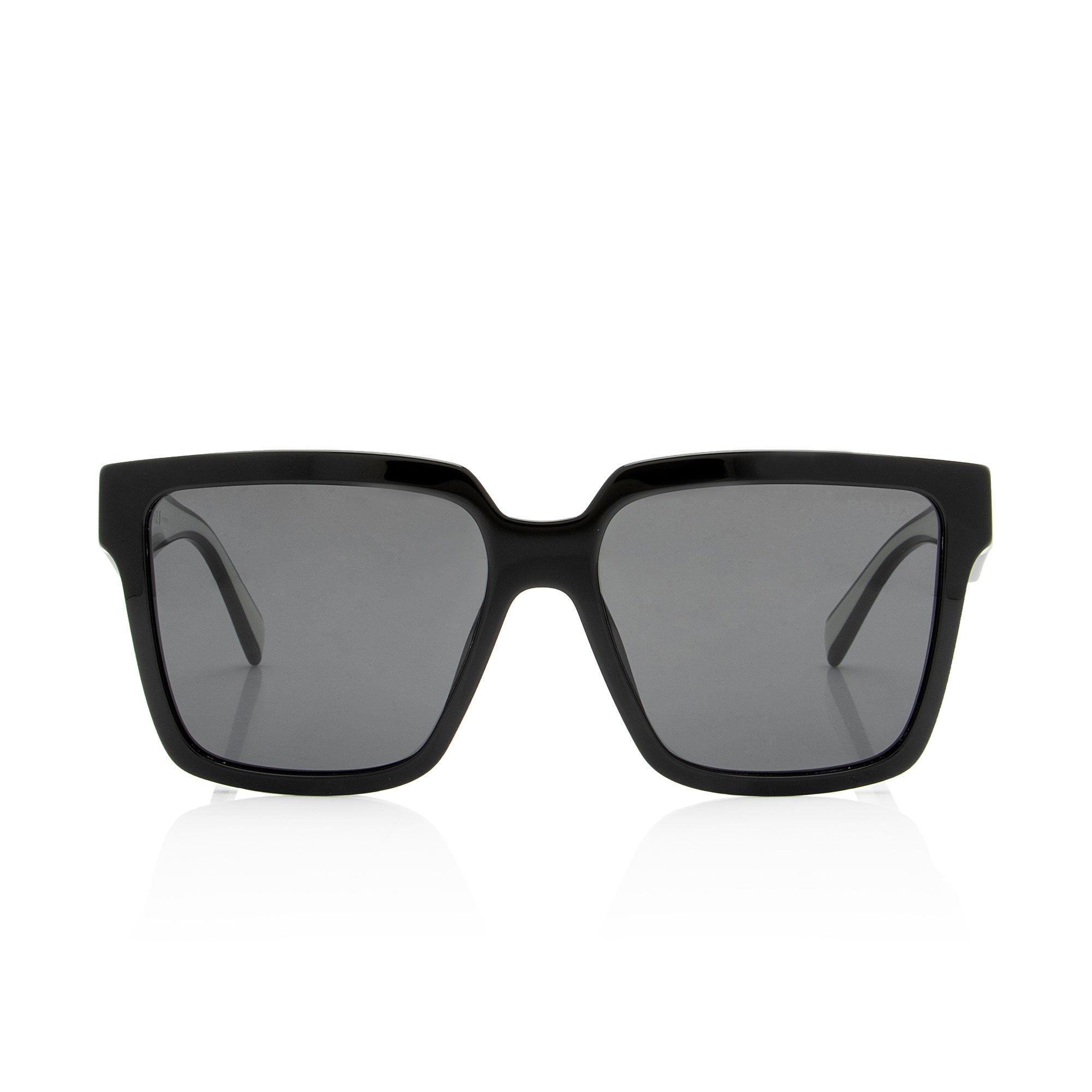 Prada Two Tone Logo Square Sunglasses