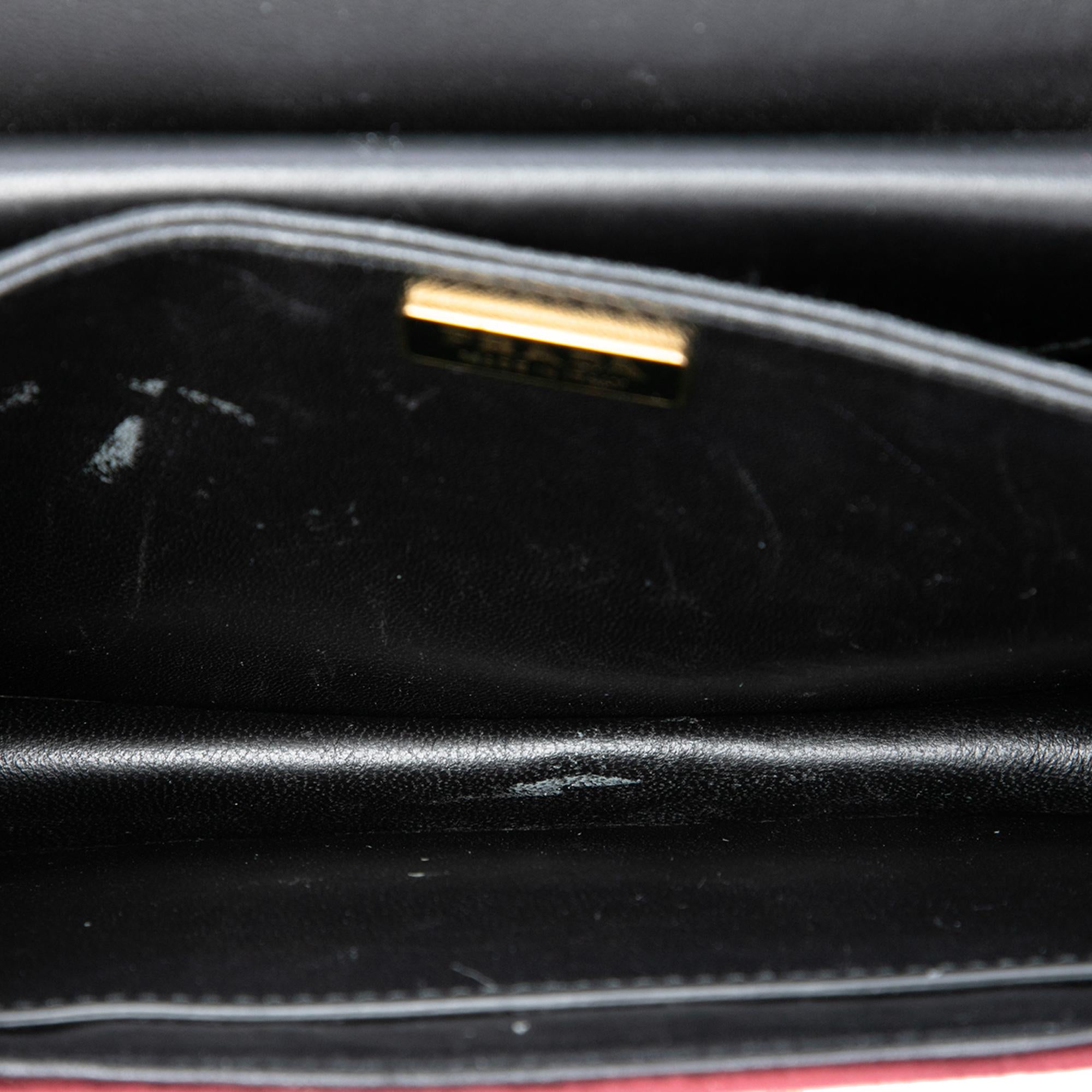 Prada Velvet Cahier Crossbody