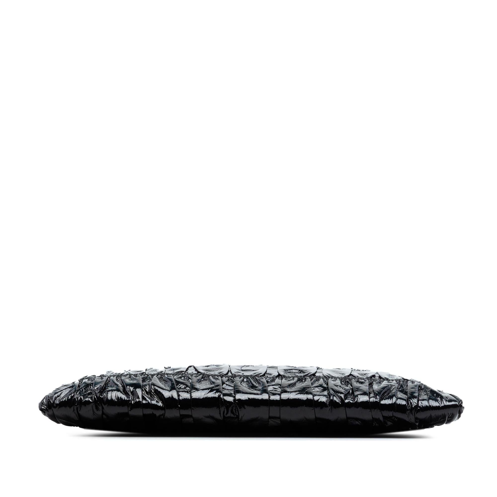 Prada Vernice Gaufre Clutch