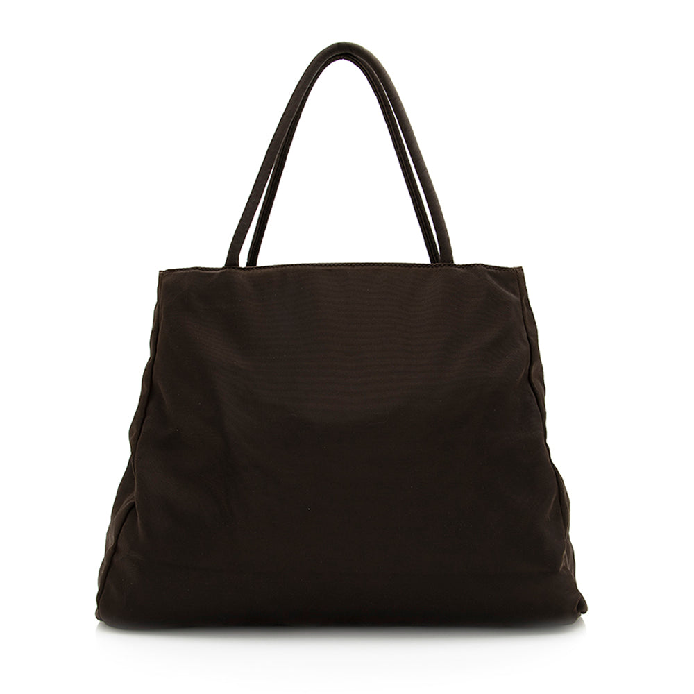 Prada Vintage Tessuto City Tote (SHF-18355)