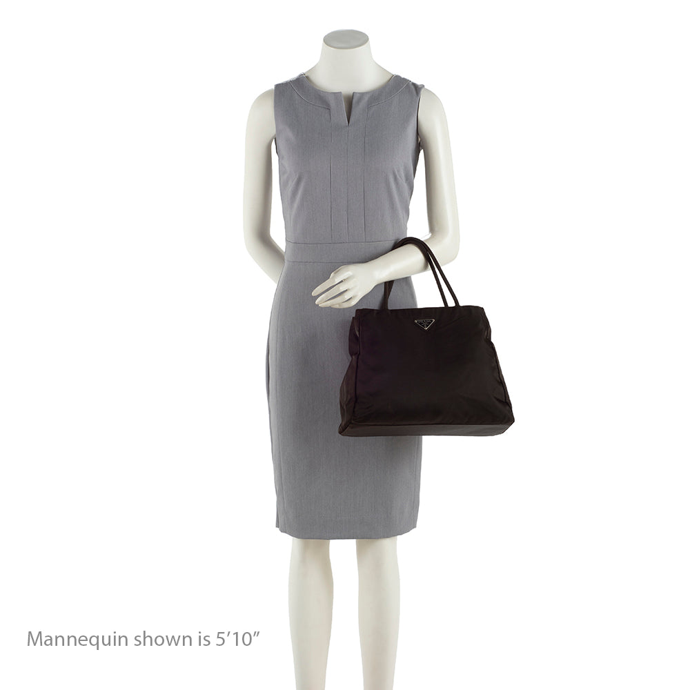 Prada Vintage Tessuto City Tote (SHF-18355)