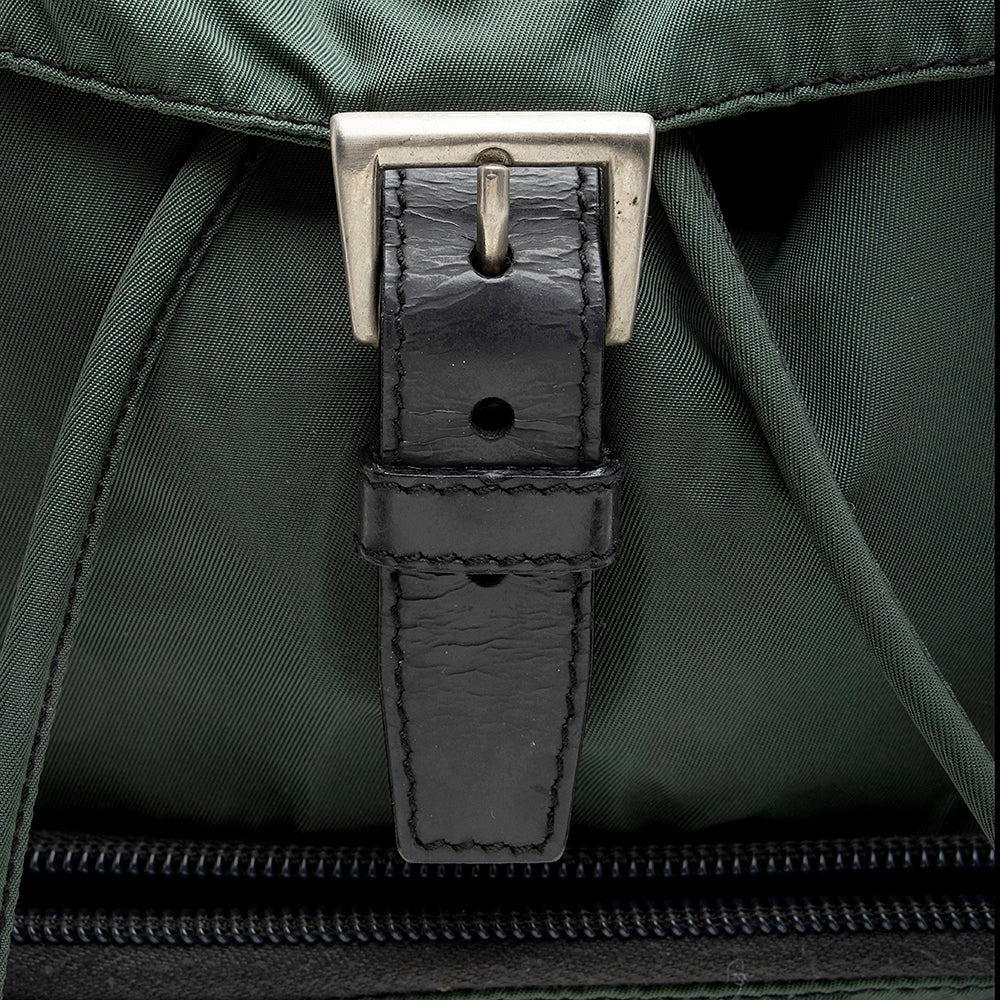 Prada Vintage Tessuto Drawstring Backpack