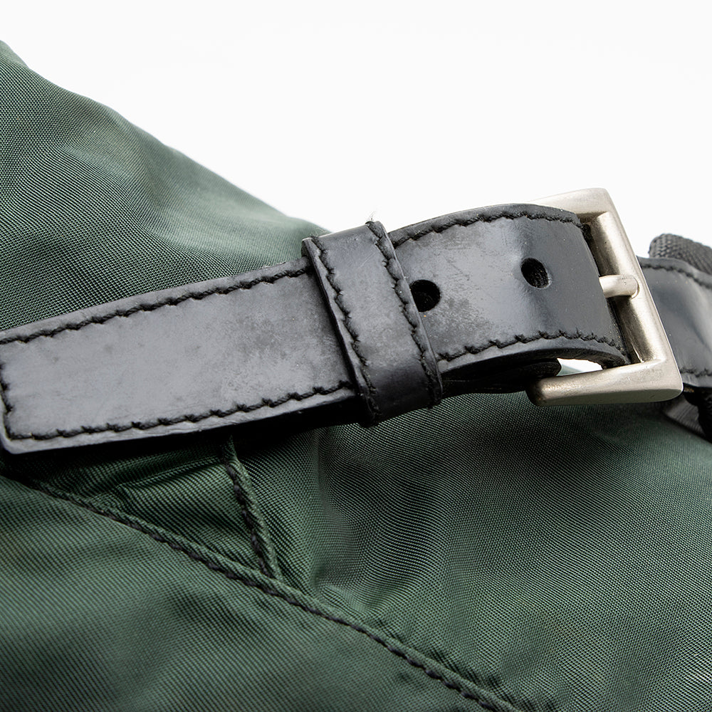 Prada Vintage Tessuto Drawstring Backpack